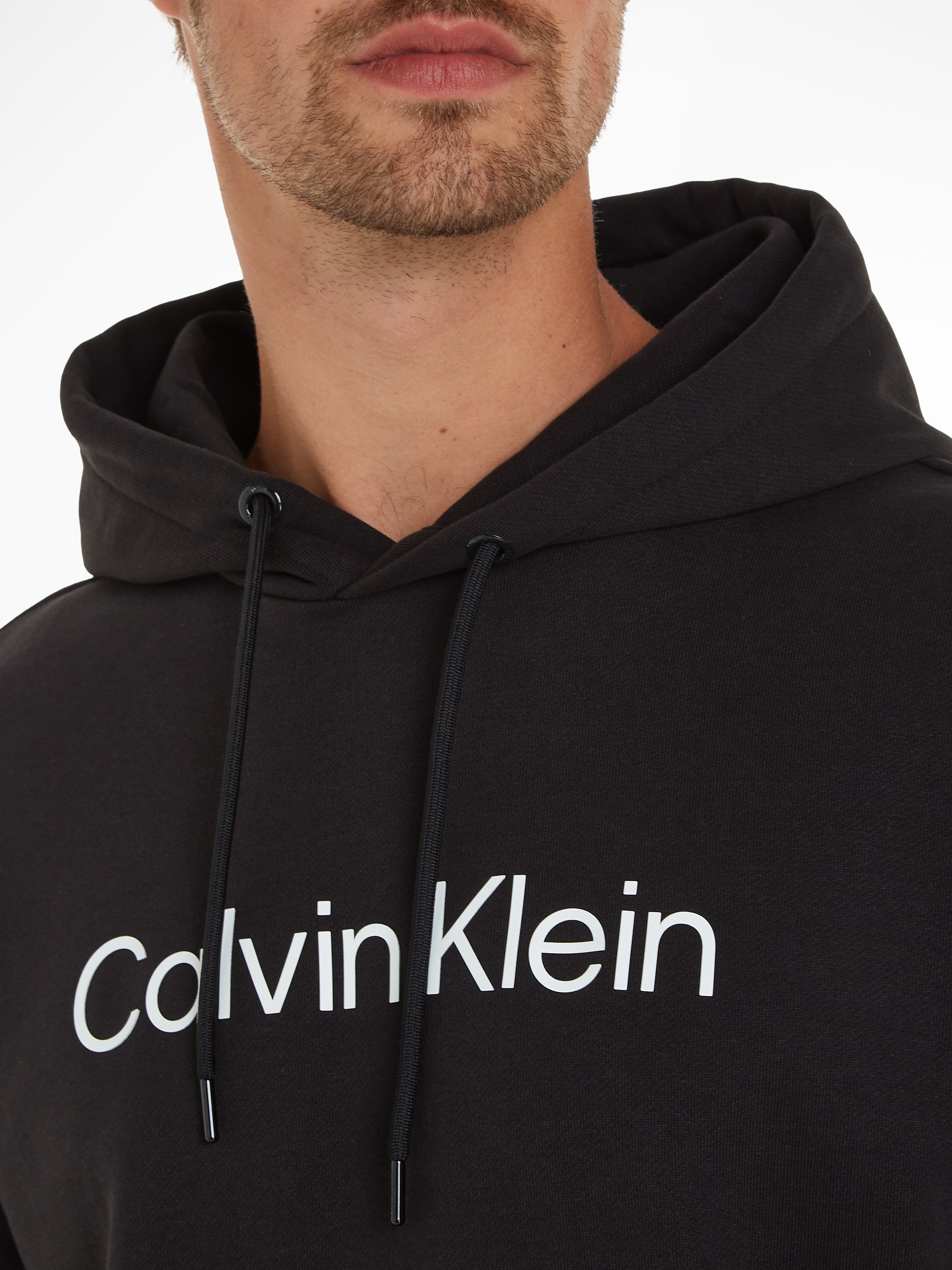 Klein »HERO mit LOGO HOODIE«, ♕ Kapuzensweatshirt COMFORT Logoschriftzug bei Calvin