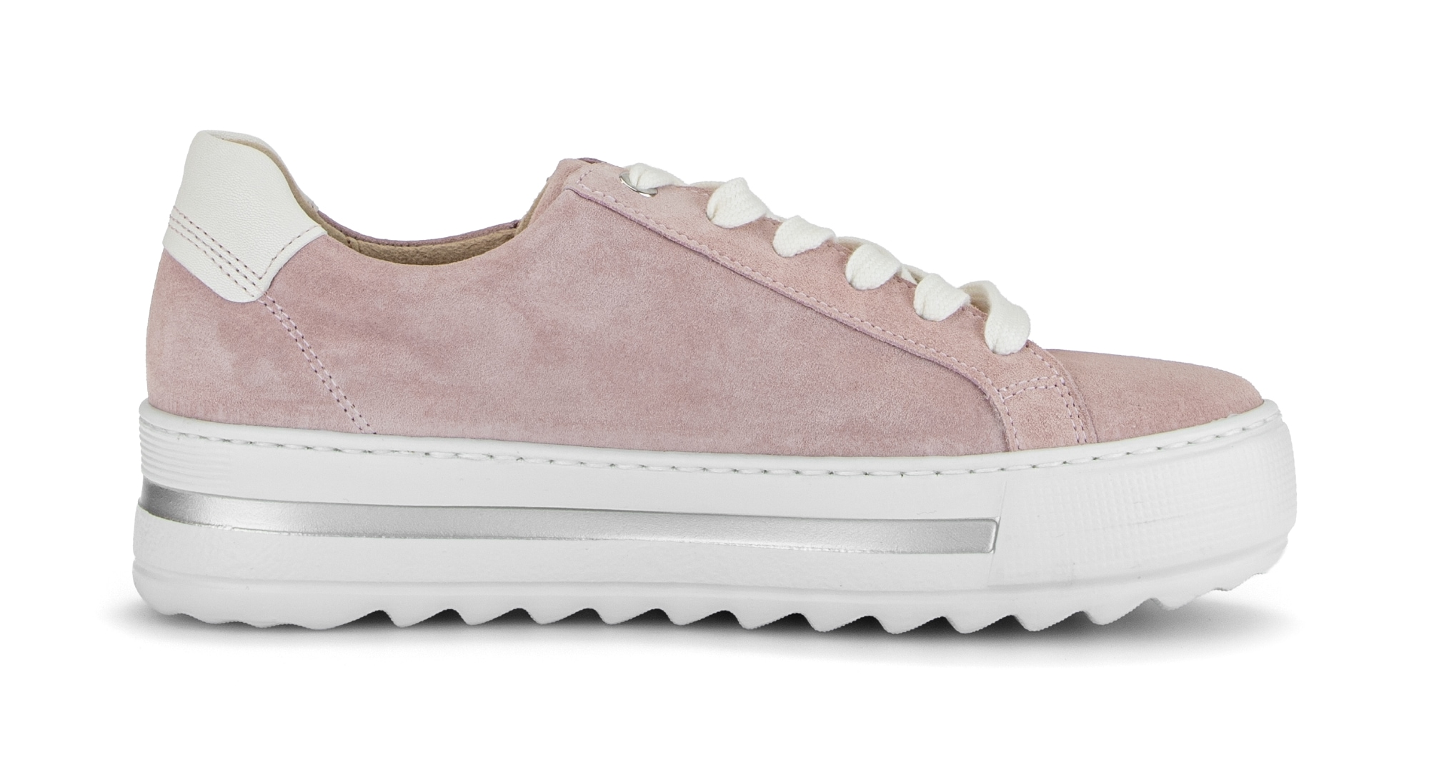 Gabor Plateausneaker »FLORENZ«  Freizeitschuh, Halbschuh, Schnürschuh mit Außenreißverschluss, G-Weite