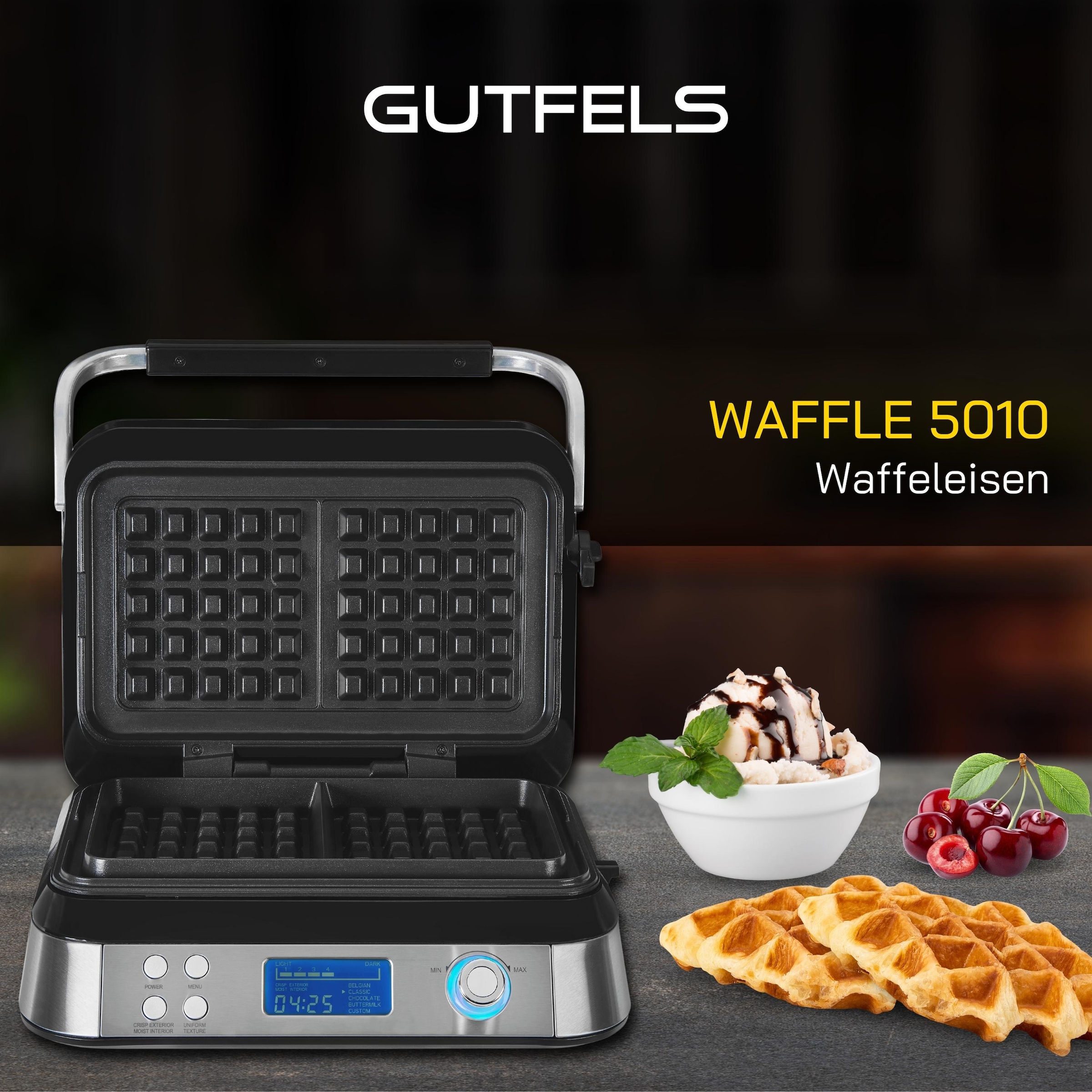 Gutfels Waffeleisen »WAFFLE 5010«, 1600 W