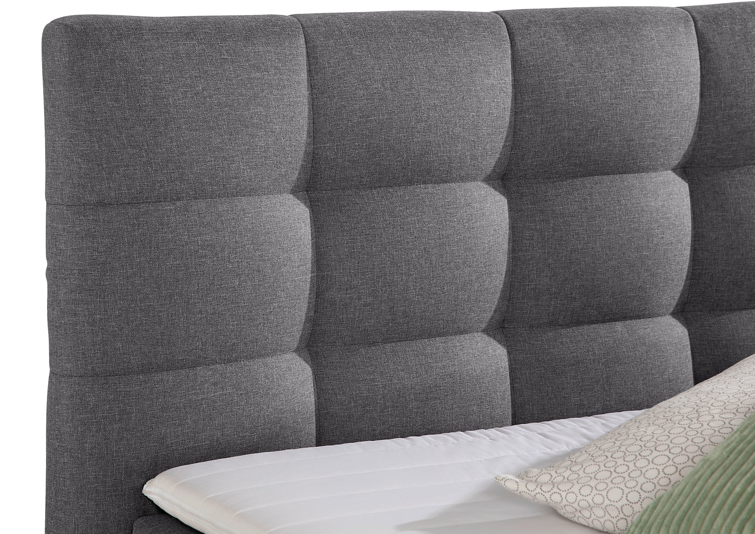 Home affaire Boxspringbett »Moulay«, inkl. Topper, in 3 Härtegraden, TFK auch in Härtegrad 4