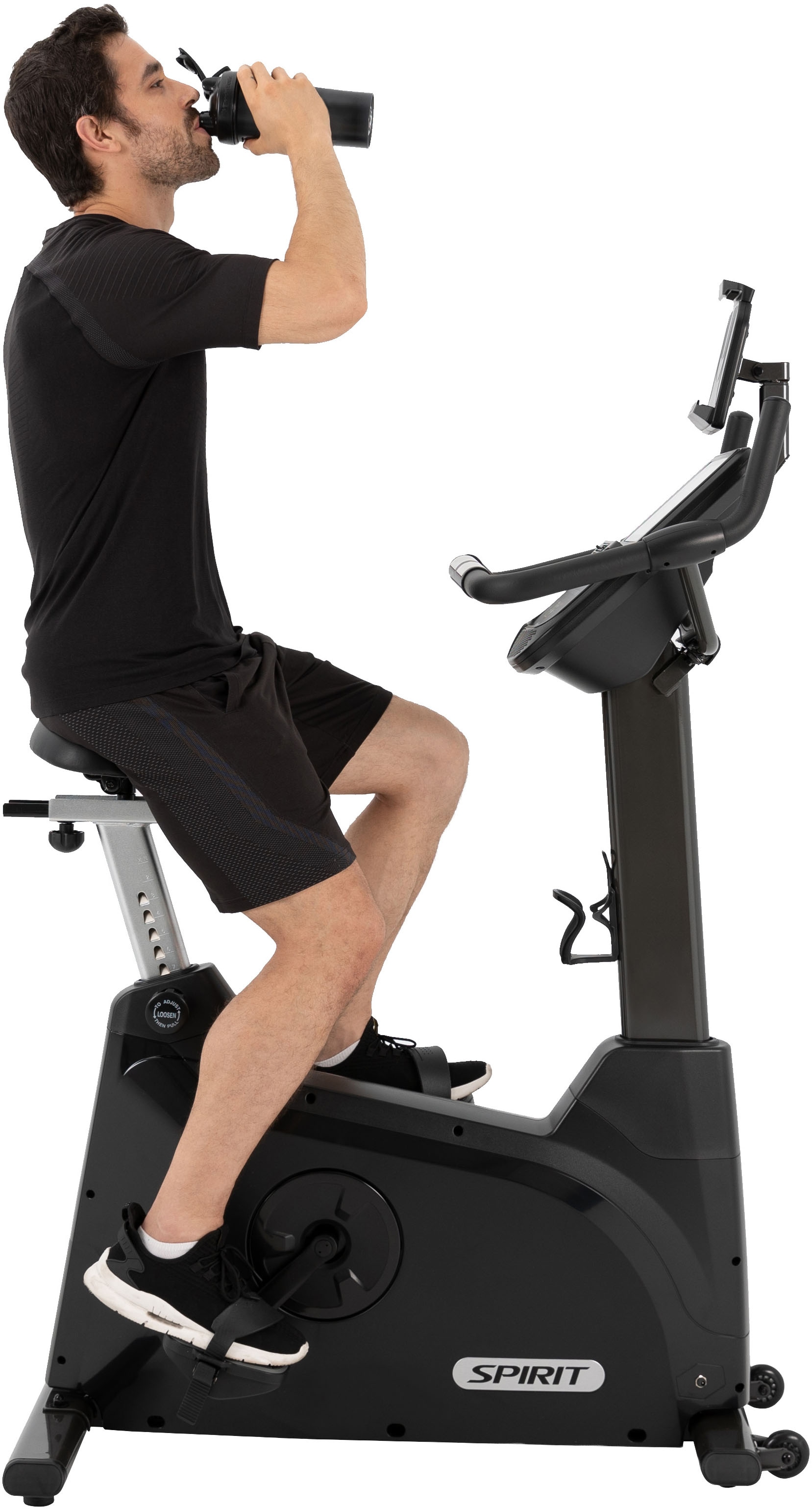 Spirit Fitness Heimtrainer »Spirit Fitness Ergometer XBU55« Kompatibel mit Zwift / Kinomap