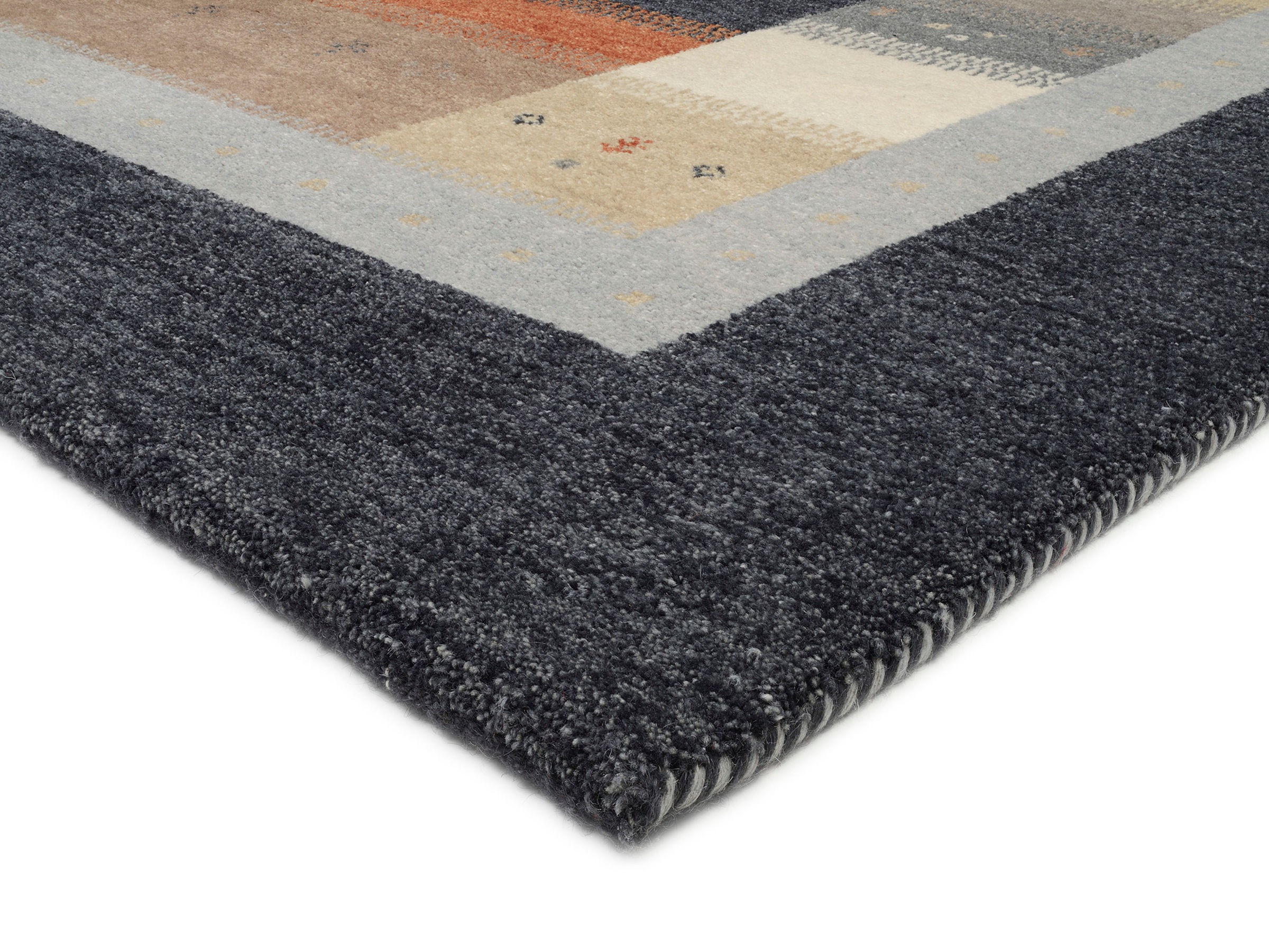 OCI DIE TEPPICHMARKE Wollteppich »INTENSE SONA« rechteckig 12 mm Höhe handgeknüpft, reine Schurwolle, fußwarm, Wohnzimmer