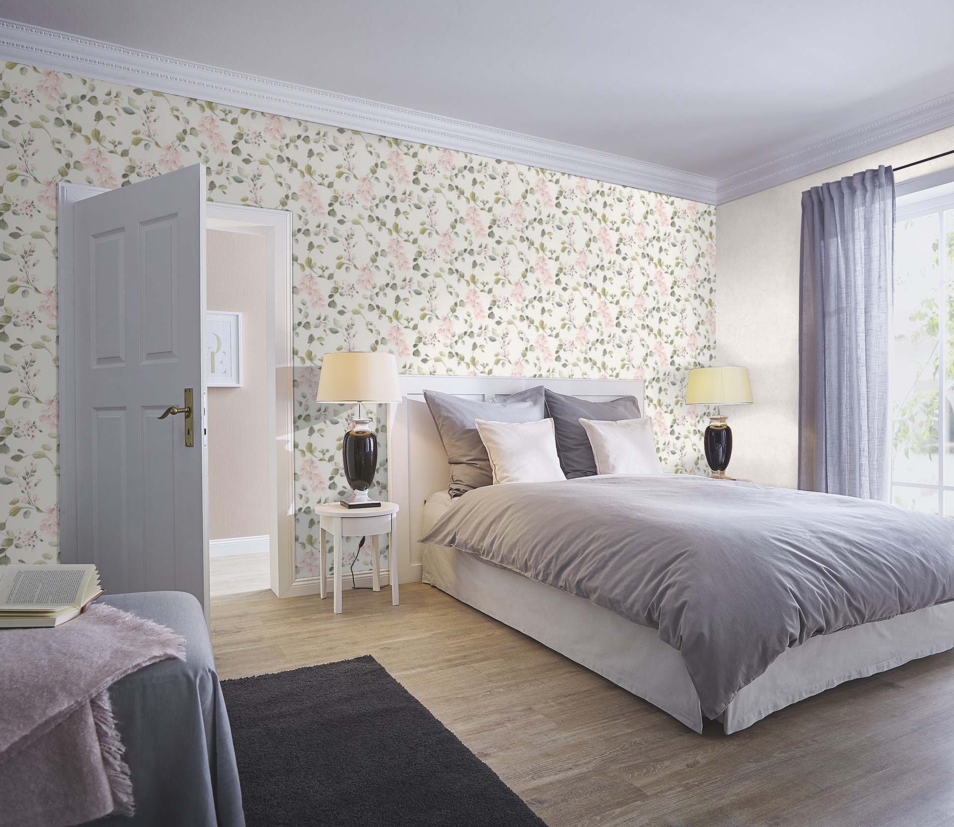 Rasch Papiertapete »mit Blüten«, Motiv, Blumen