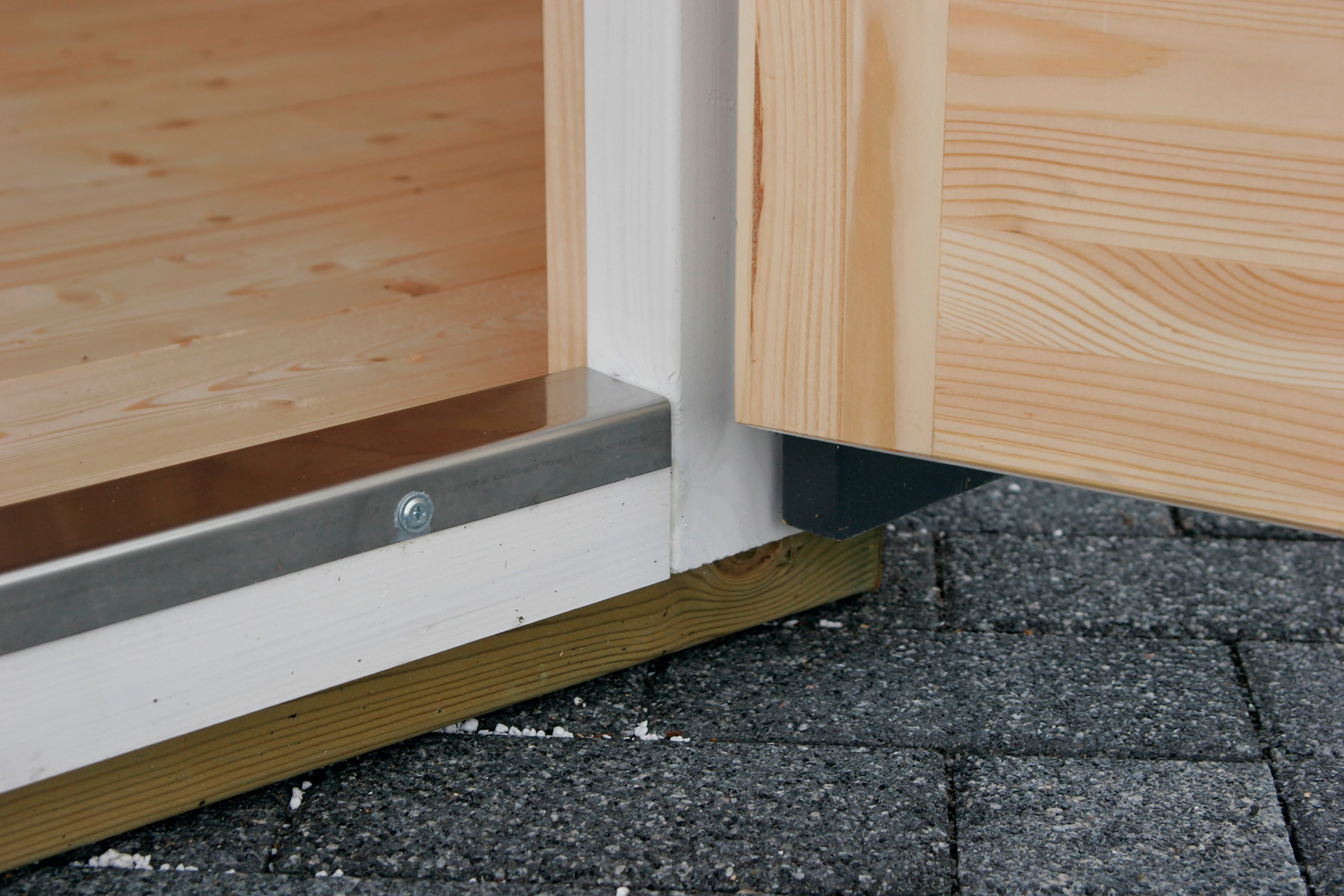 Wolff Holzpavillon »Capri 3.5«, (Set), BxT: 430x430 cm, mit Dachschindeln und Fußboden