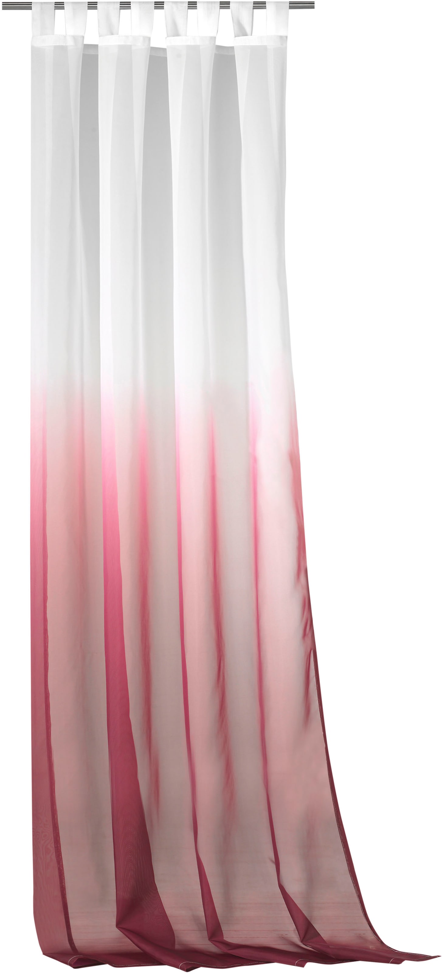 Weckbrodt Vorhang »Maischa«, (1 Farbverlauf mit St.), transparent