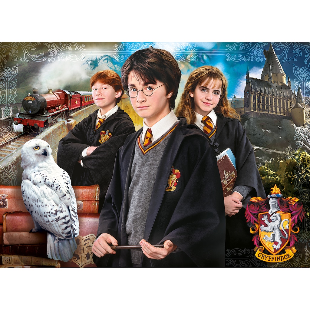 Clementoni® Puzzle »Harry Potter, Brief Case«, im praktischen Koffer; Made in Europe, FSC® - schützt Wald - weltweit