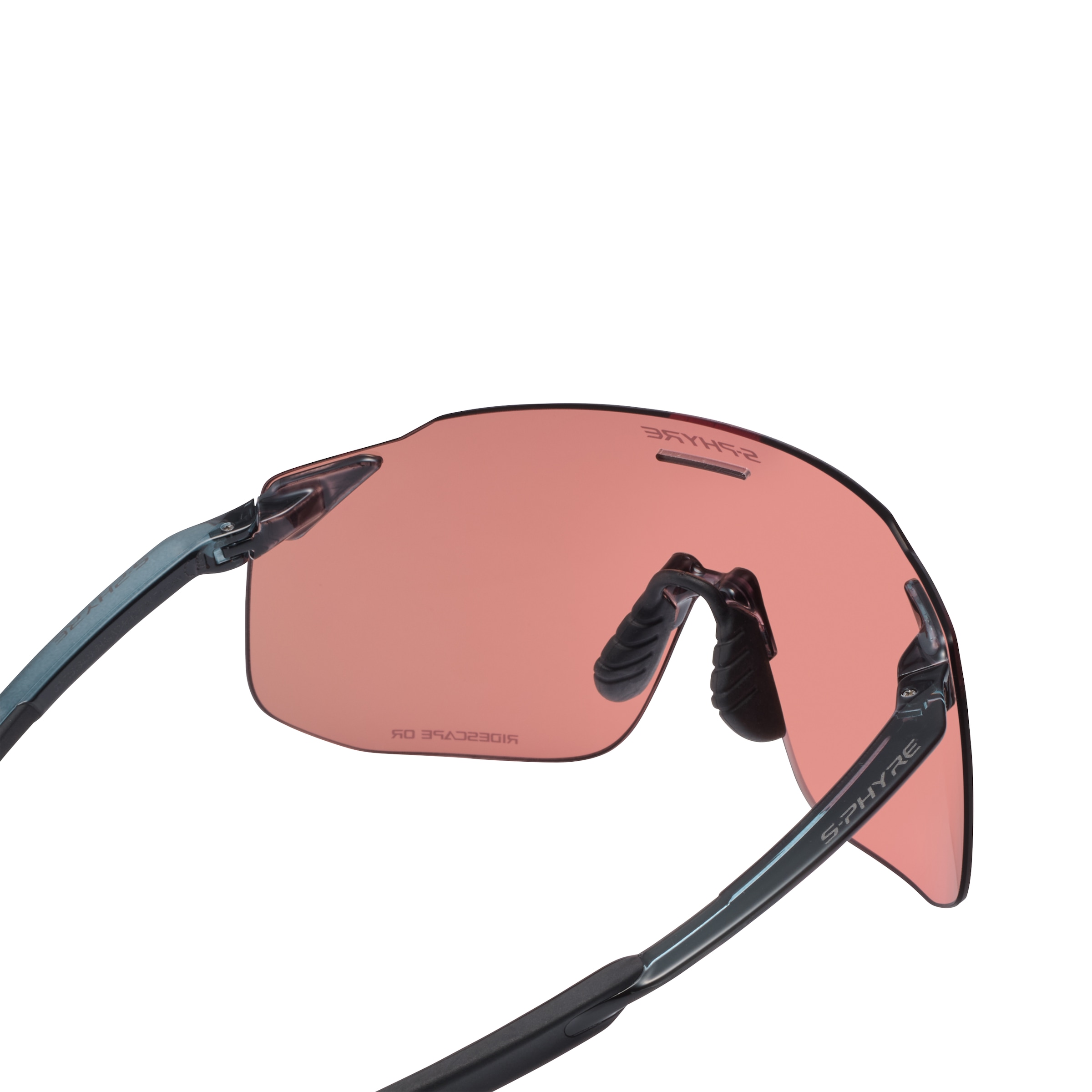 Shimano Fahrradbrille »Fahrrad- Sonnenbrille S-PHYRE SL Ridescape Off-Road, Black Sapphire«