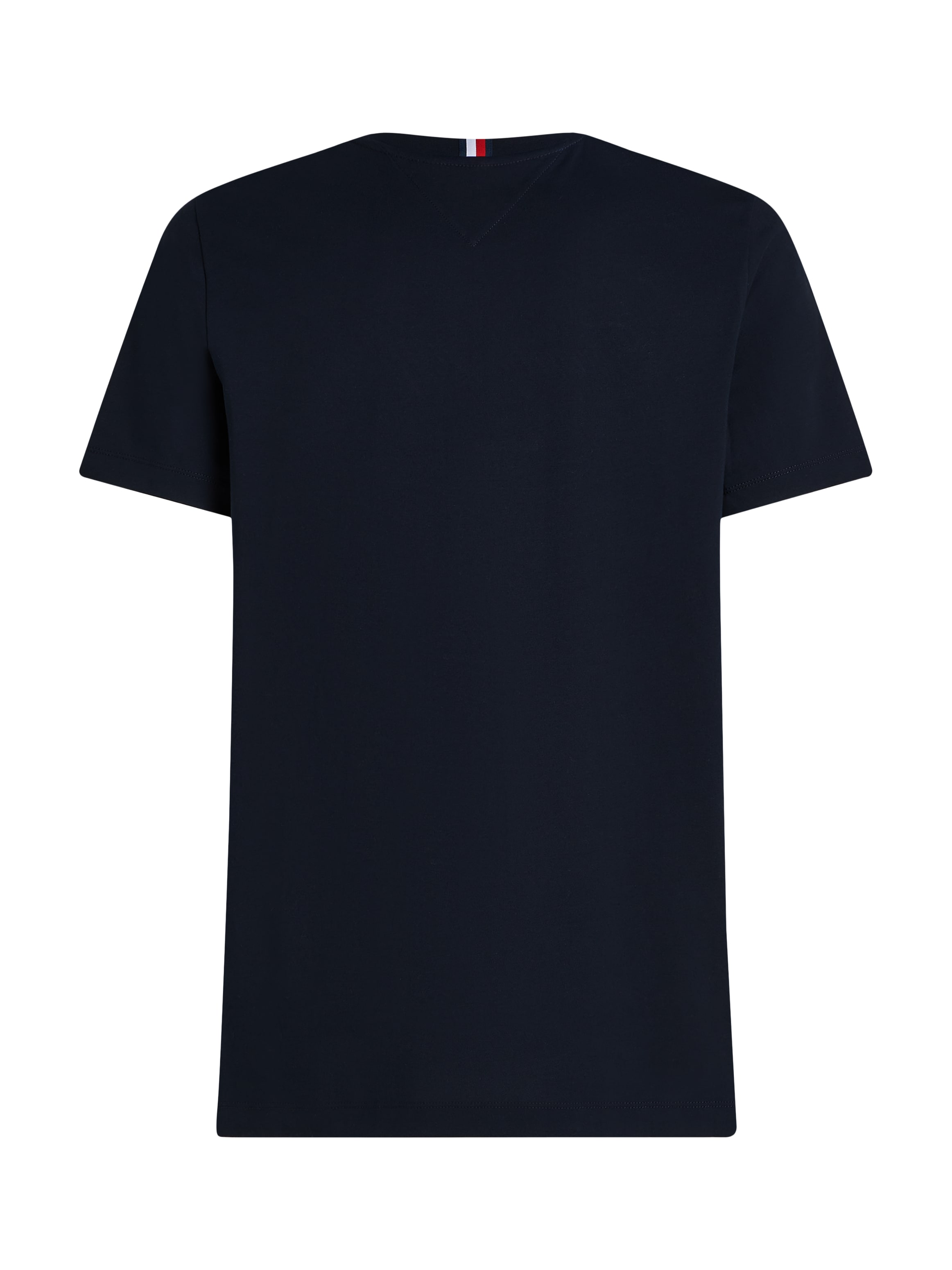 Tommy Hilfiger T-Shirt »SCRIPT LOGO TEE« mit aufgesticktem Logo