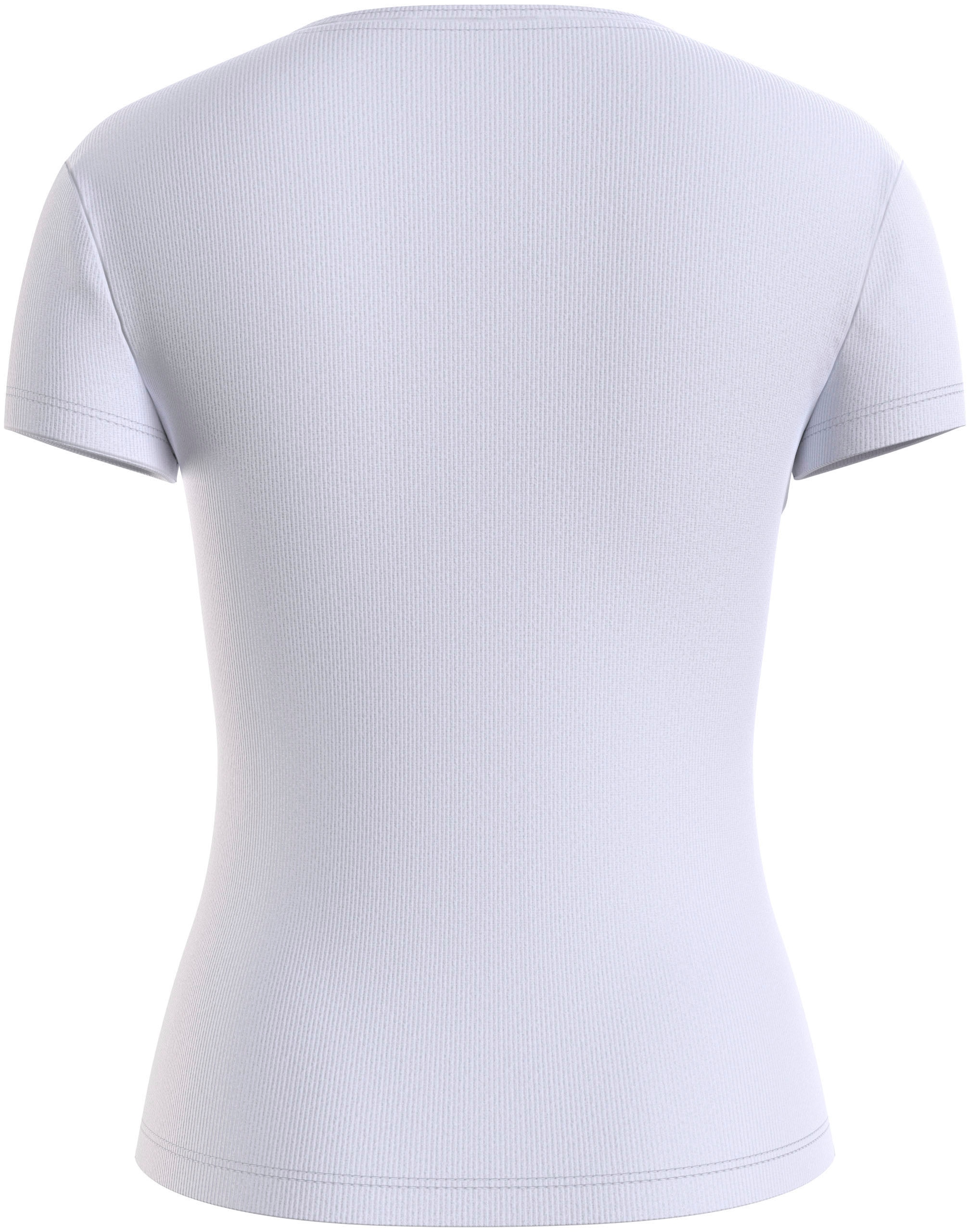 Tommy Jeans T-Shirt »TJW SLIM ESSENTIAL RIB SS«, mit gerippter Struktur