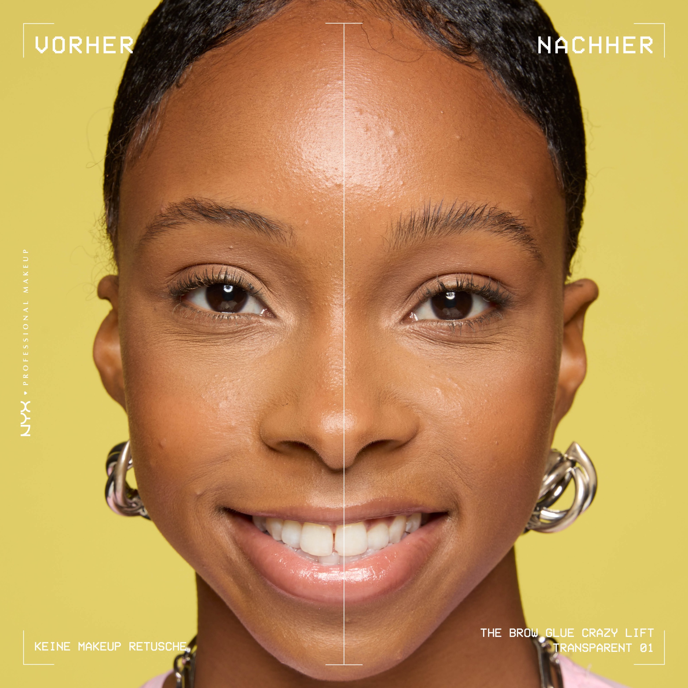 NYX Augenbrauen-Gel »NYX Professional Makeup The Brow Glue Crazy Lift«