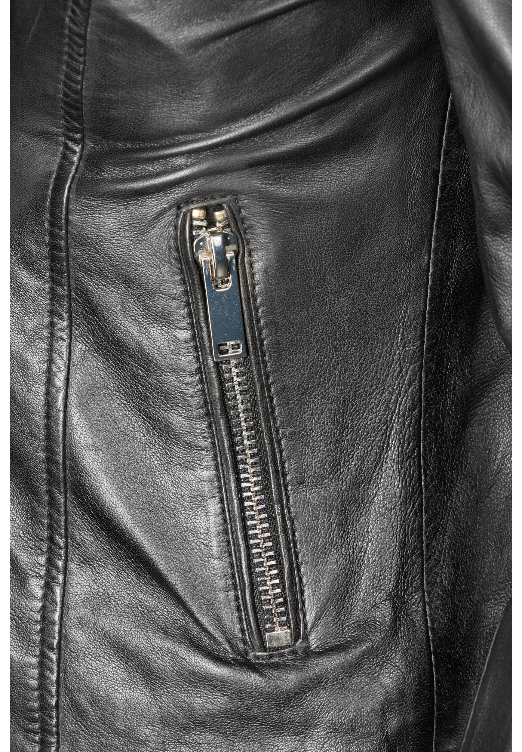 Apple of Eden Lederjacke »Apple of Eden Lederjacke AOE-103« ohne Kapuze aus hochwertigem Leder