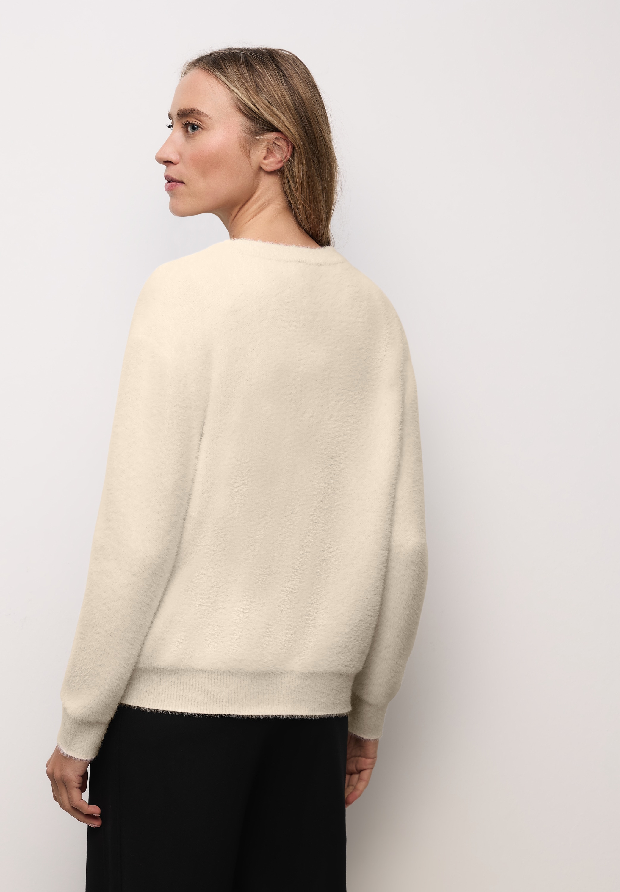 STREET ONE Strickjacke mit Federgarn Qualität