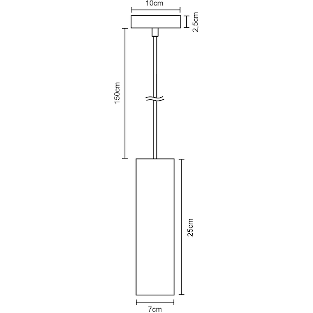 Paco Home Pendelleuchte »TOBI«, 1 flammig-flammig, LED, GU10, Lampe Für Wohnzimmer  Esszimmer Küche, Höhenverstellbar online kaufen | mit 3 Jahren XXL Garantie