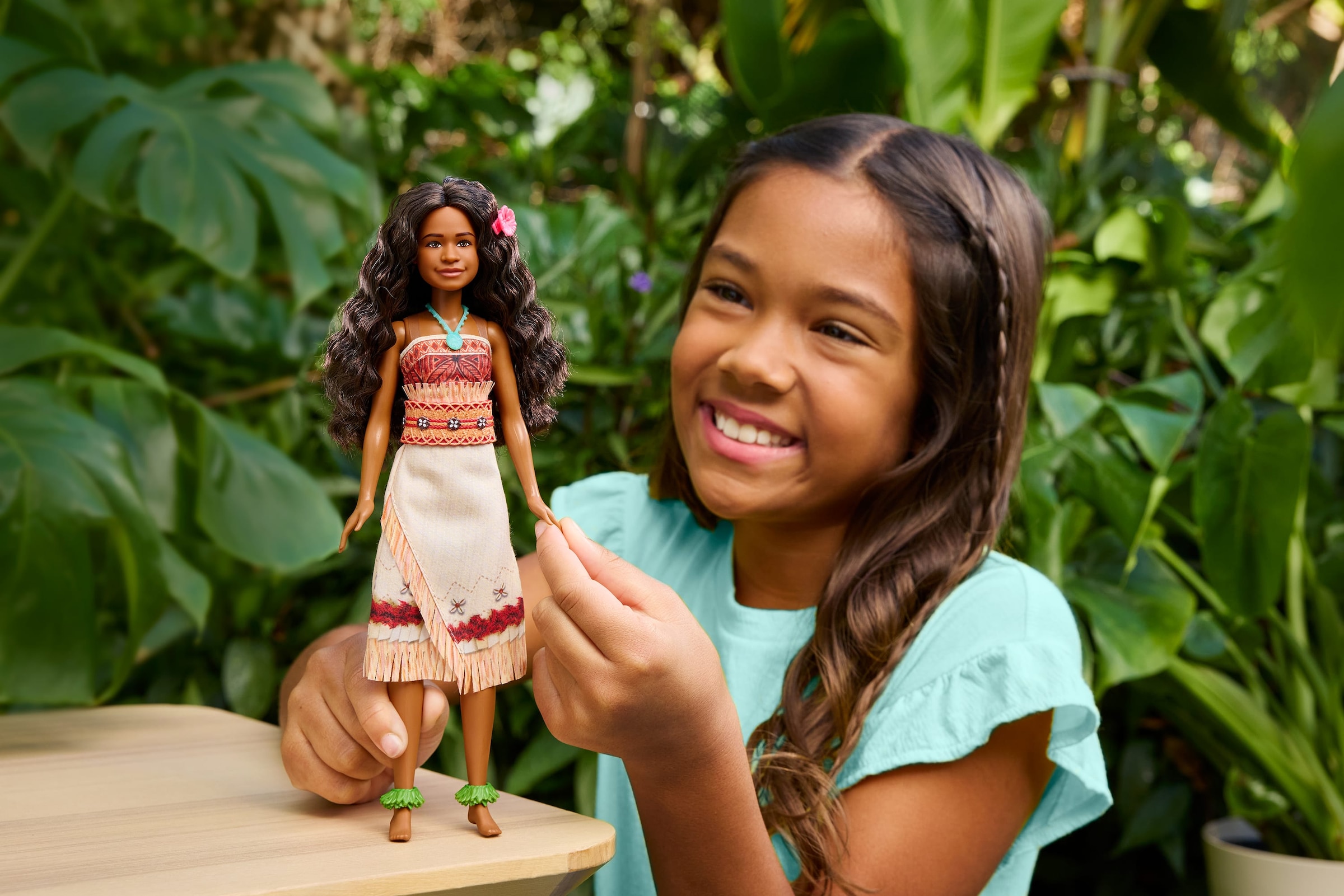Mattel® Anziehpuppe »Disney Vaiana, Puppe mit abnehmbarer Kleidung«