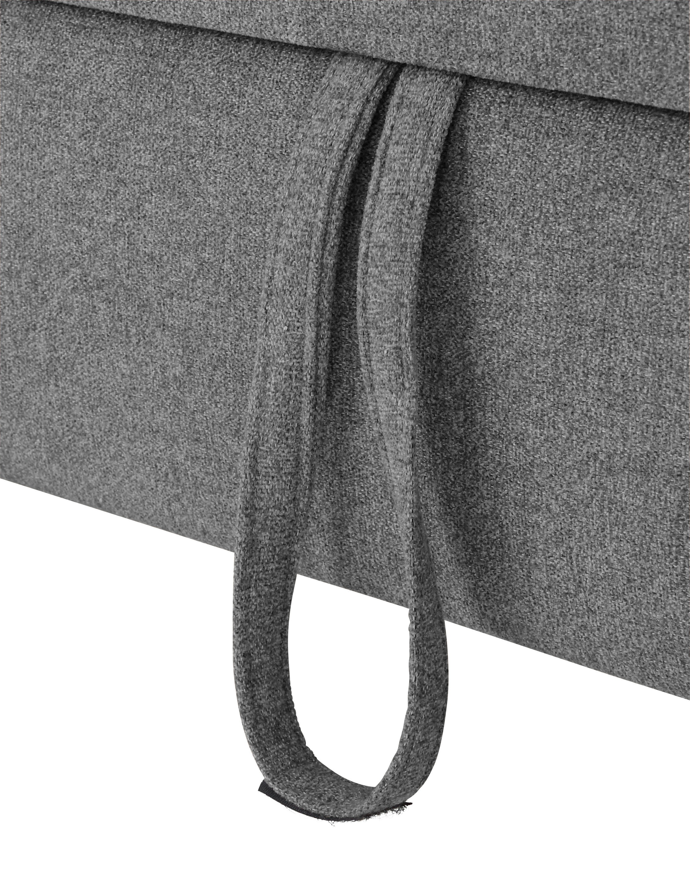 Home affaire Ecksofa »Conville L-Form«, Federkern, wahlweise mit Bettfunktion und Bettkasten bzw. Stauraum