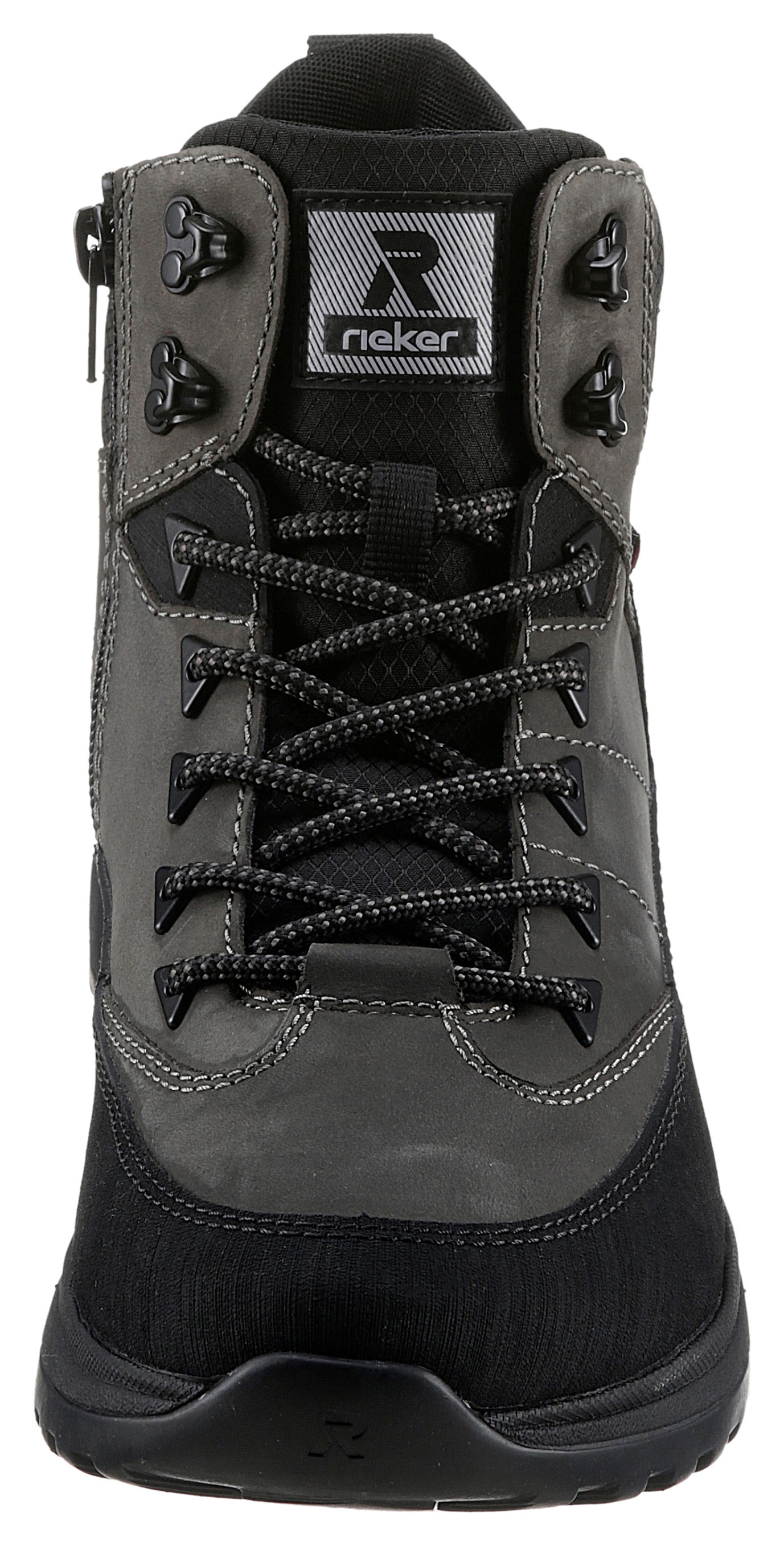 RIEKER Sport Winterboots, Schneeboots, Outdoorstiefelette mit Fiber Grip-Laufsohle