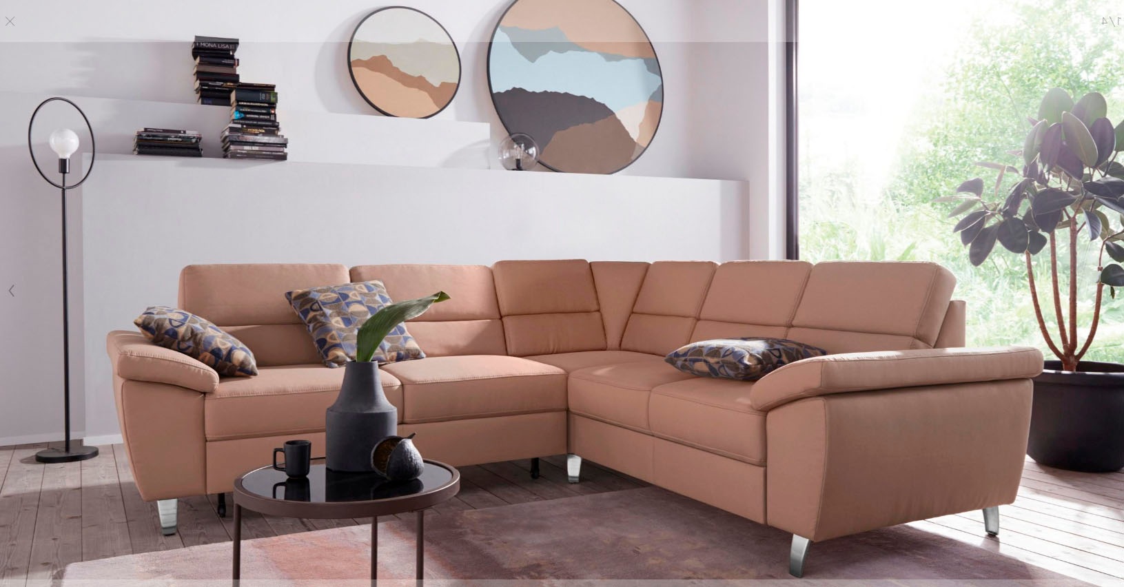 sit&more Ecksofa »Sorano L-Form«, wahlweise mit Bett- und Relaxfunktion, inkl. Bettkasten
