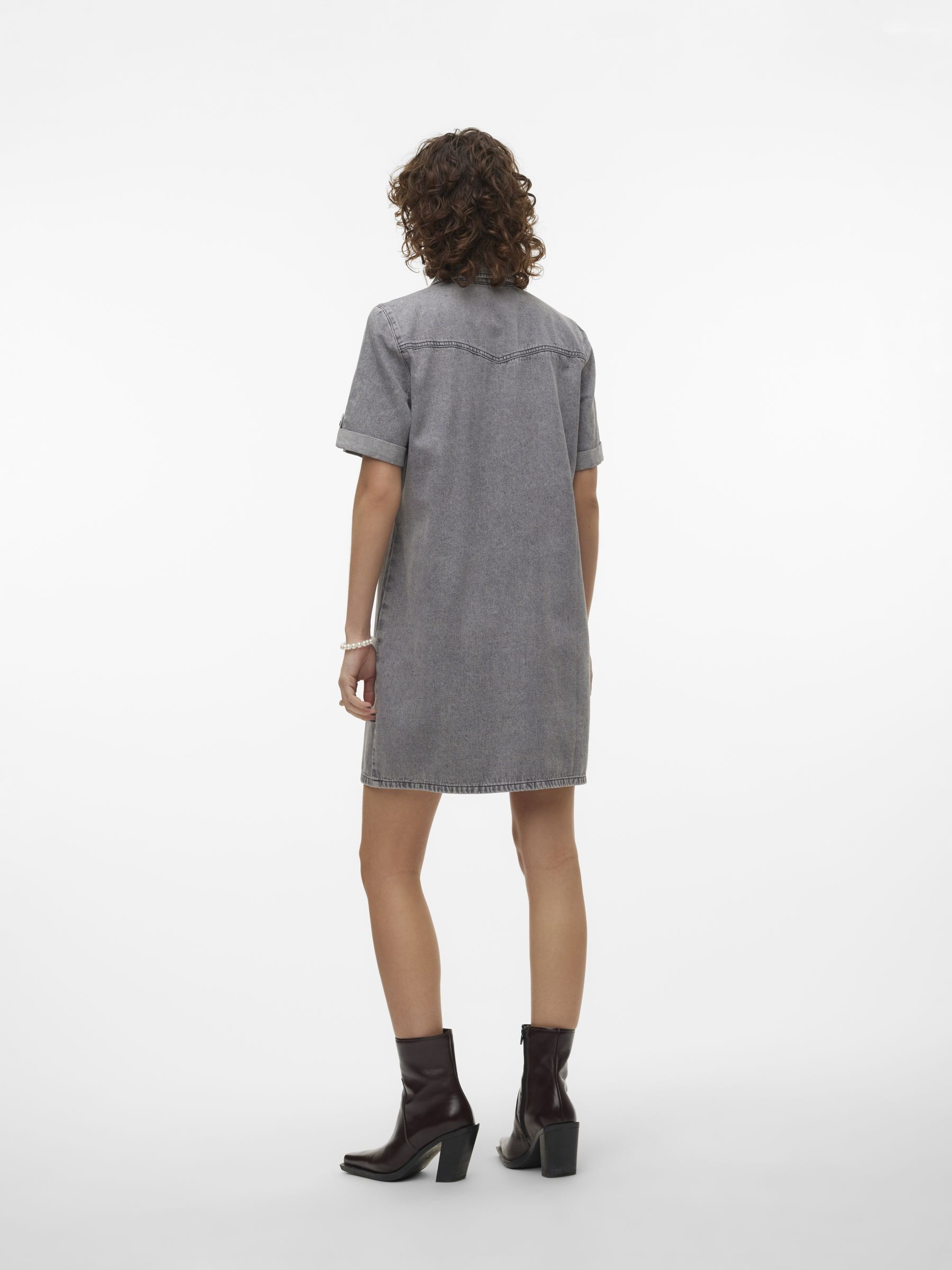 Vero Moda Jeanskleid »VMJENNIE SS SHORT DENIM DRESS NOOS«