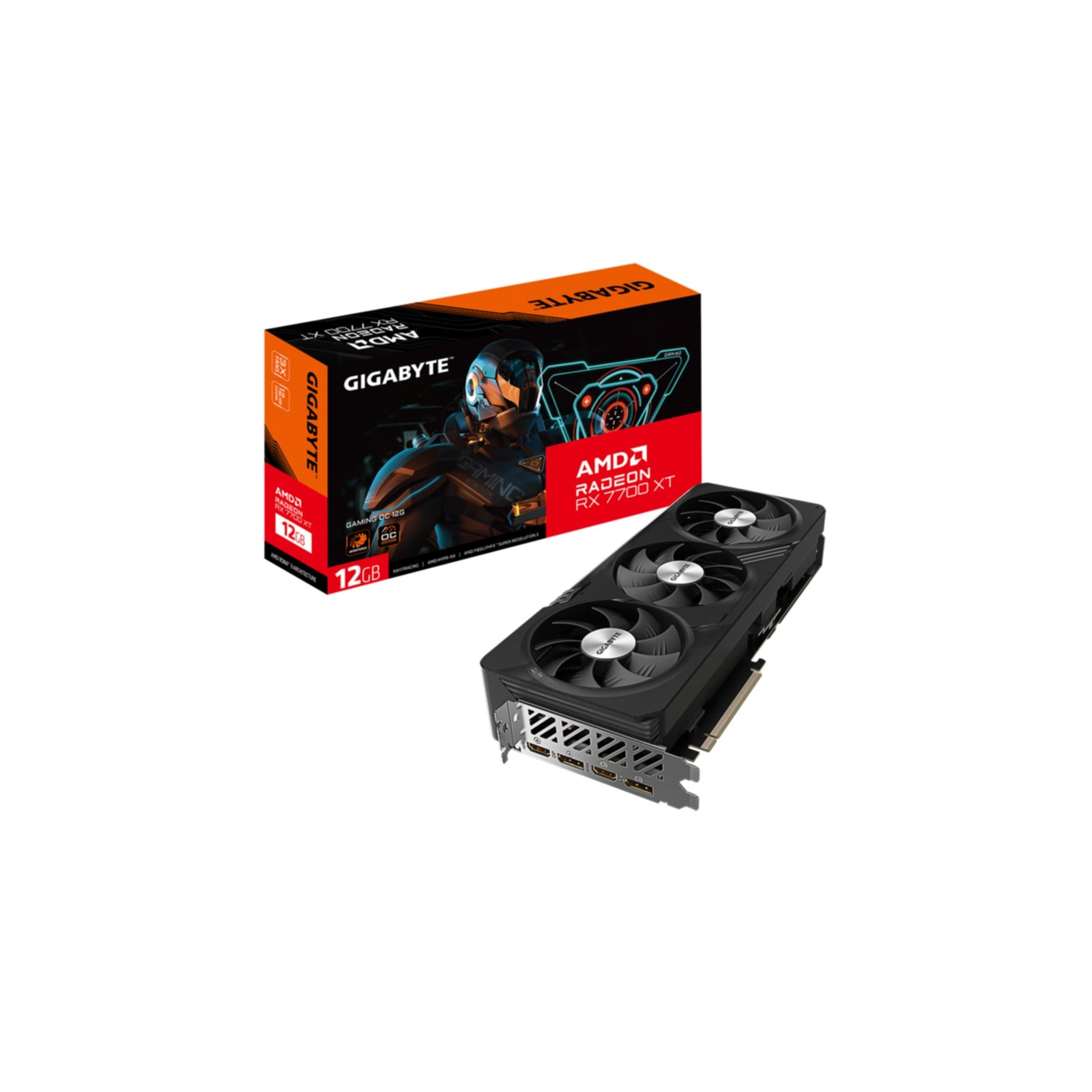 Gigabyte Grafikkarte »Radeon RX 7700 XT GAMING OC 12G«