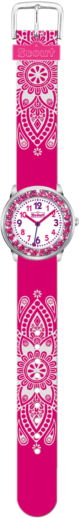 Scout Quarzuhr »The Darling collection, 280381002«, Armbanduhr, Kinderuhr, Geschenkidee, Schulanfang, Mädchen, Glitzer