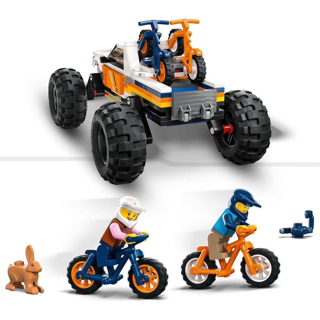 LEGO® Konstruktionsspielsteine »Offroad Abenteuer (60387), LEGO® City«, (252 St.)