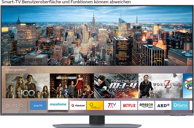 Ultra Samsung cm/50 Zoll, XXL Quantum UNIVERSAL LED-Fernseher 3 Garantie Neo ➥ HDR+ 125 »GQ50QN90CAT«, HD, Smart-TV, Jahre 4K |