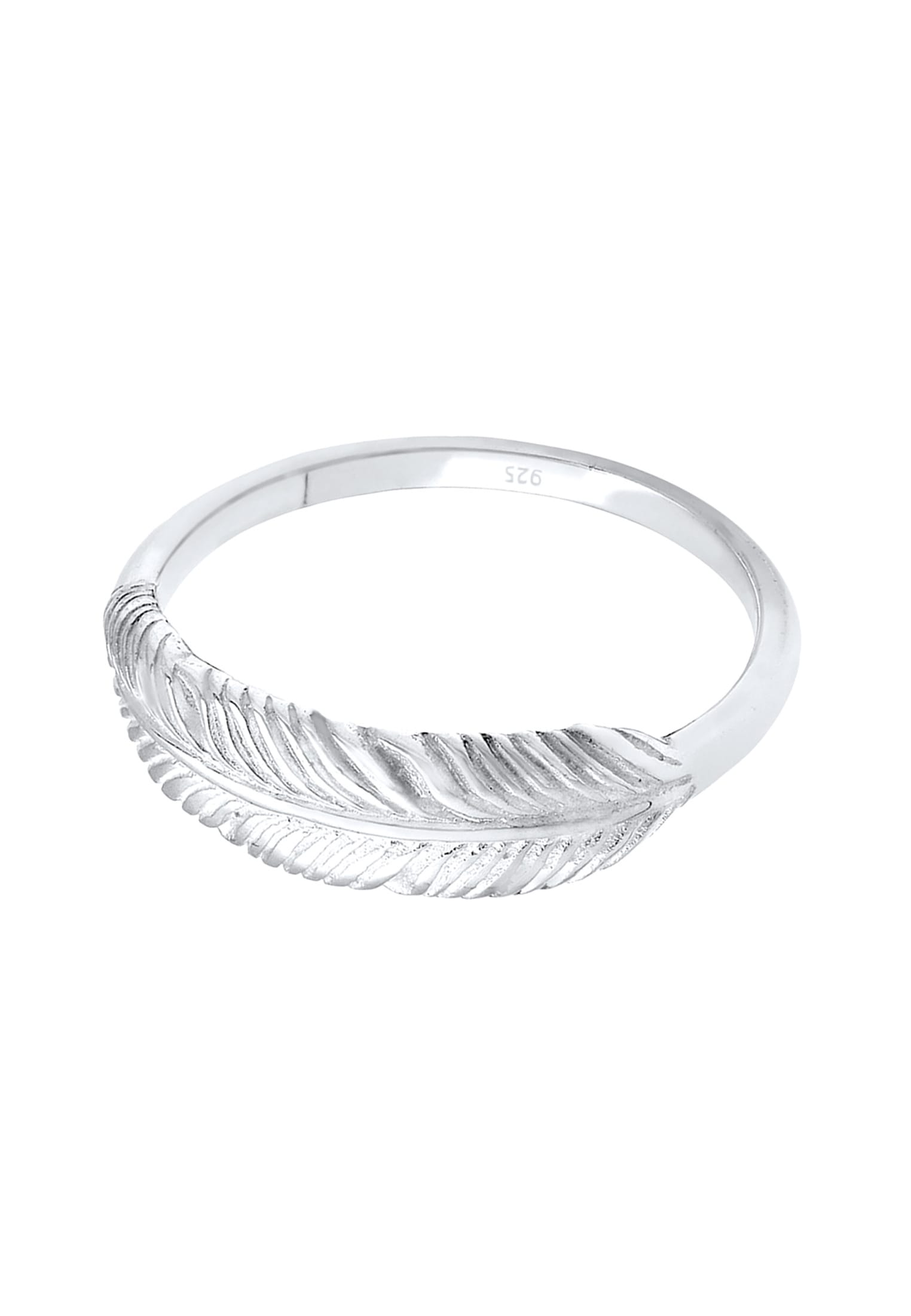 Elli Silberring »Ring Silberring Feder 925 Sterling Silber«