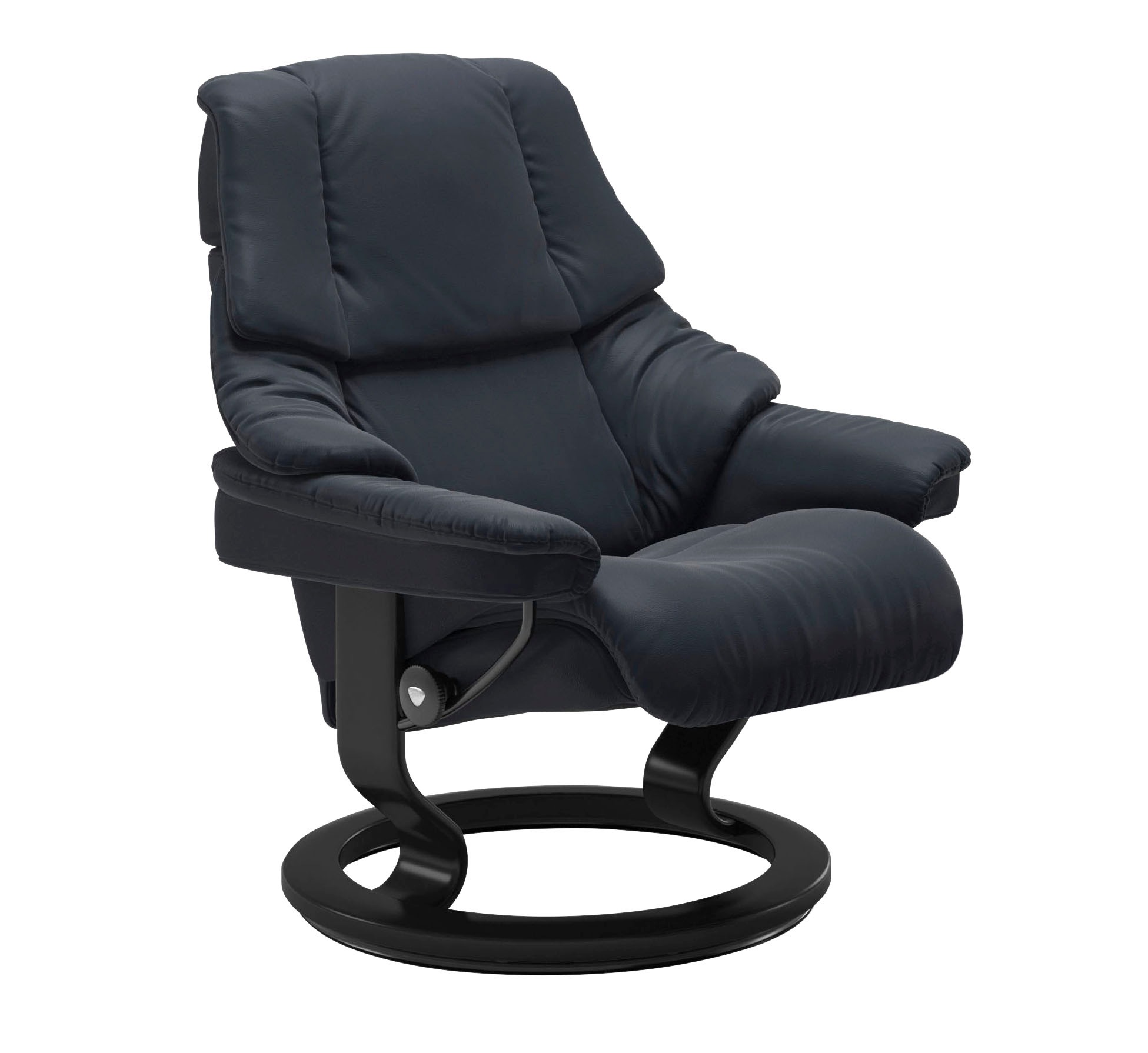 Stressless® Relaxsessel-Set »Reno«, mit Hocker, mit Classic Base, Größe S, M & L, Gestell Schwarz