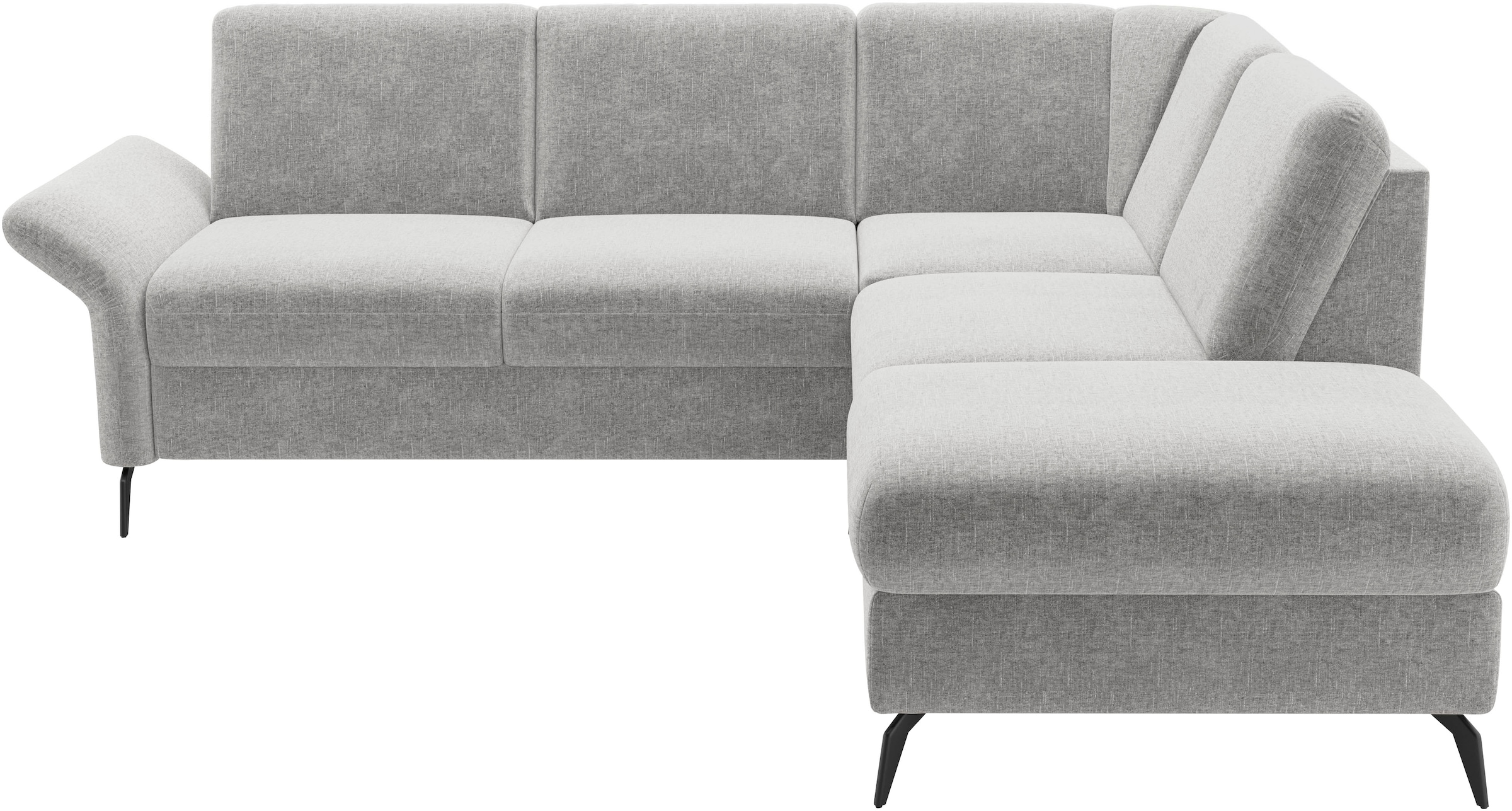 Home affaire Ecksofa »Rochelle«, optional: Armteilverstellung, klappbar, Bettkasen