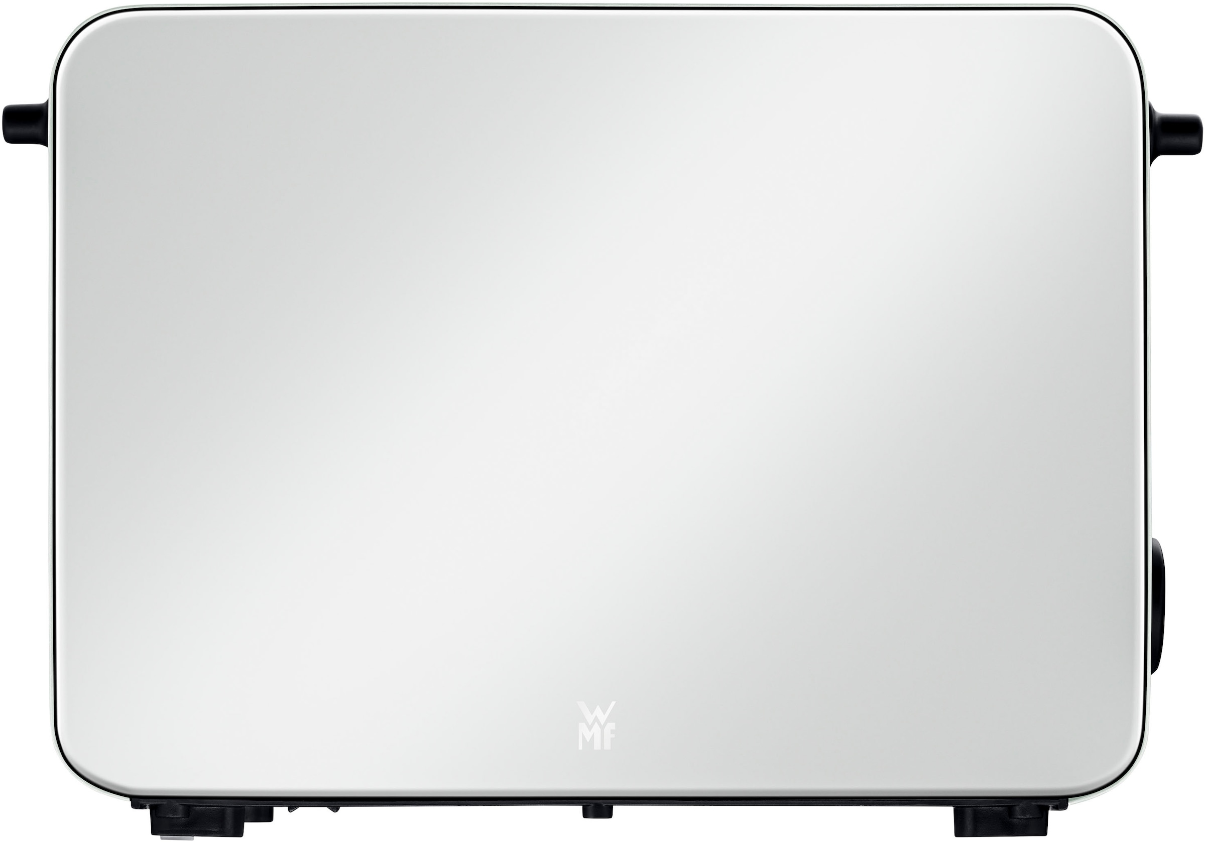 WMF Toaster »Stelio Paper Grey«, 2 kurze Schlitze, 900 W, 7 Bräunungsstufen, Cromargan, Brotzentrierung, Brötchenwärmer, 900 W