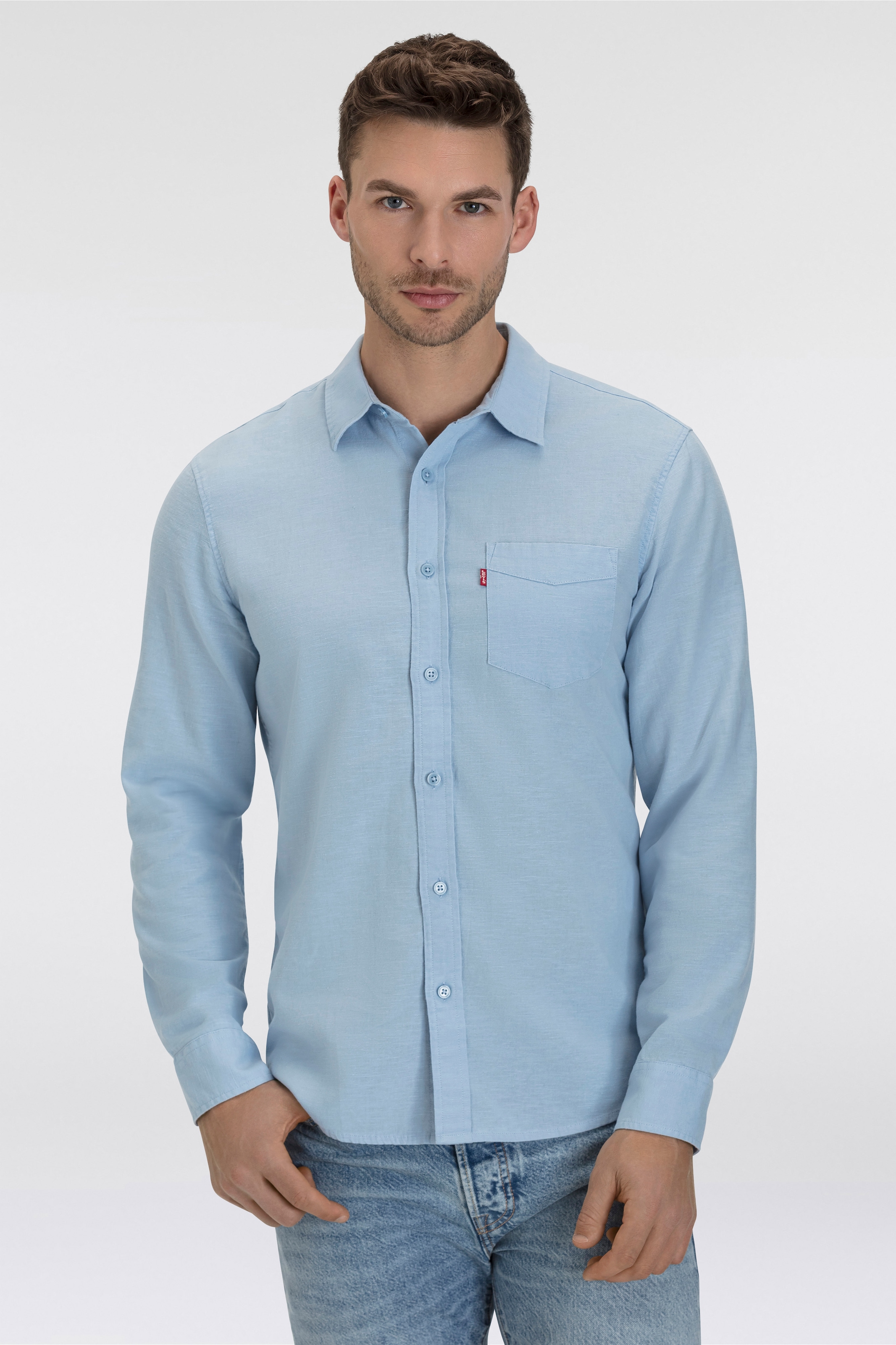 Levi's® Jeanshemd »SUNSET 1 POCKET STANDARD«