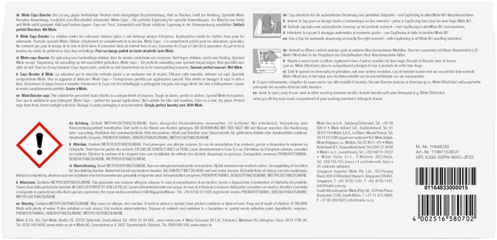 Miele Fleckentferner »WA CBO 0602 L«