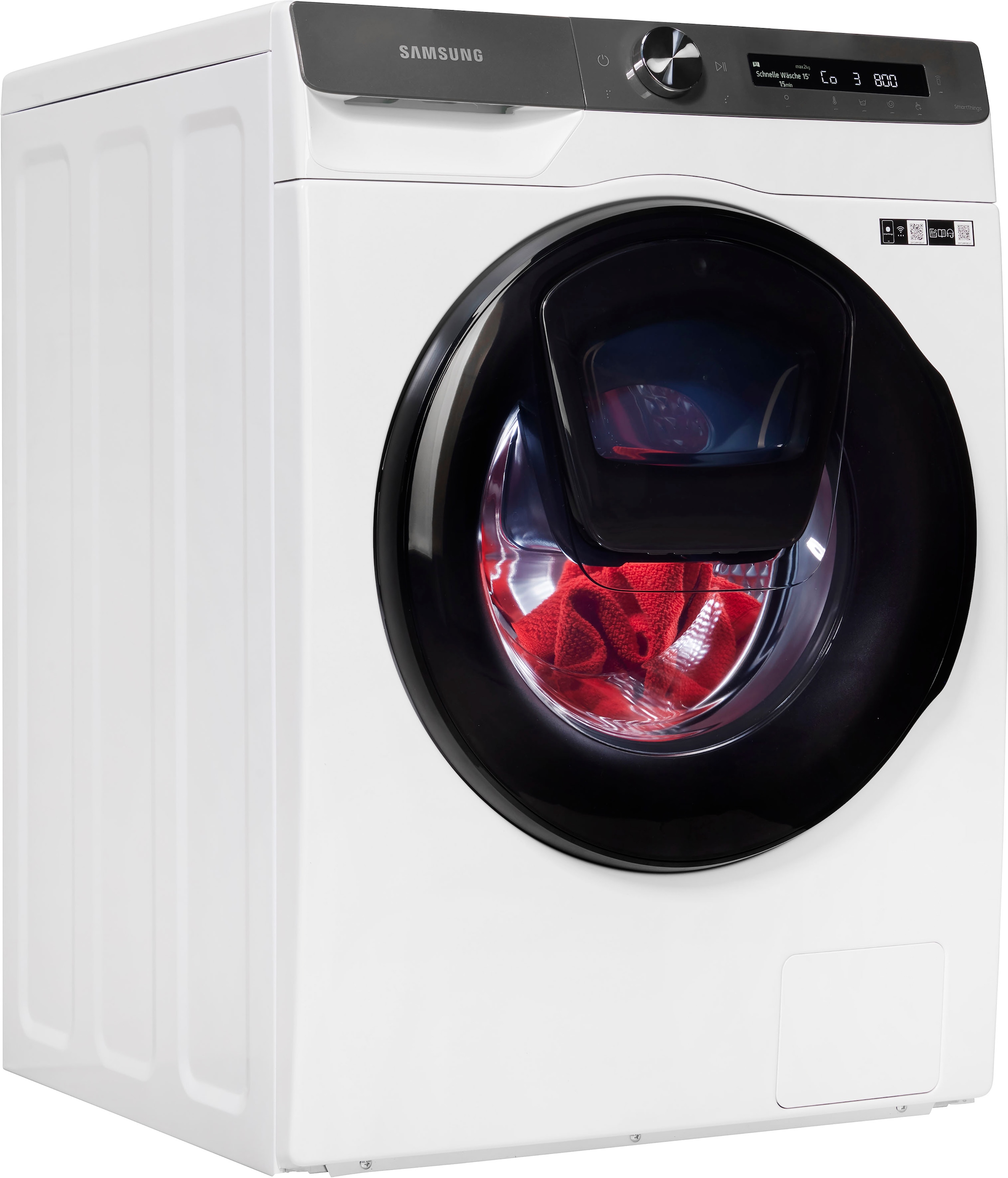 Samsung Waschtrockner »WD80T554ABT«, AddWash mit XXL Jahren Garantie 3