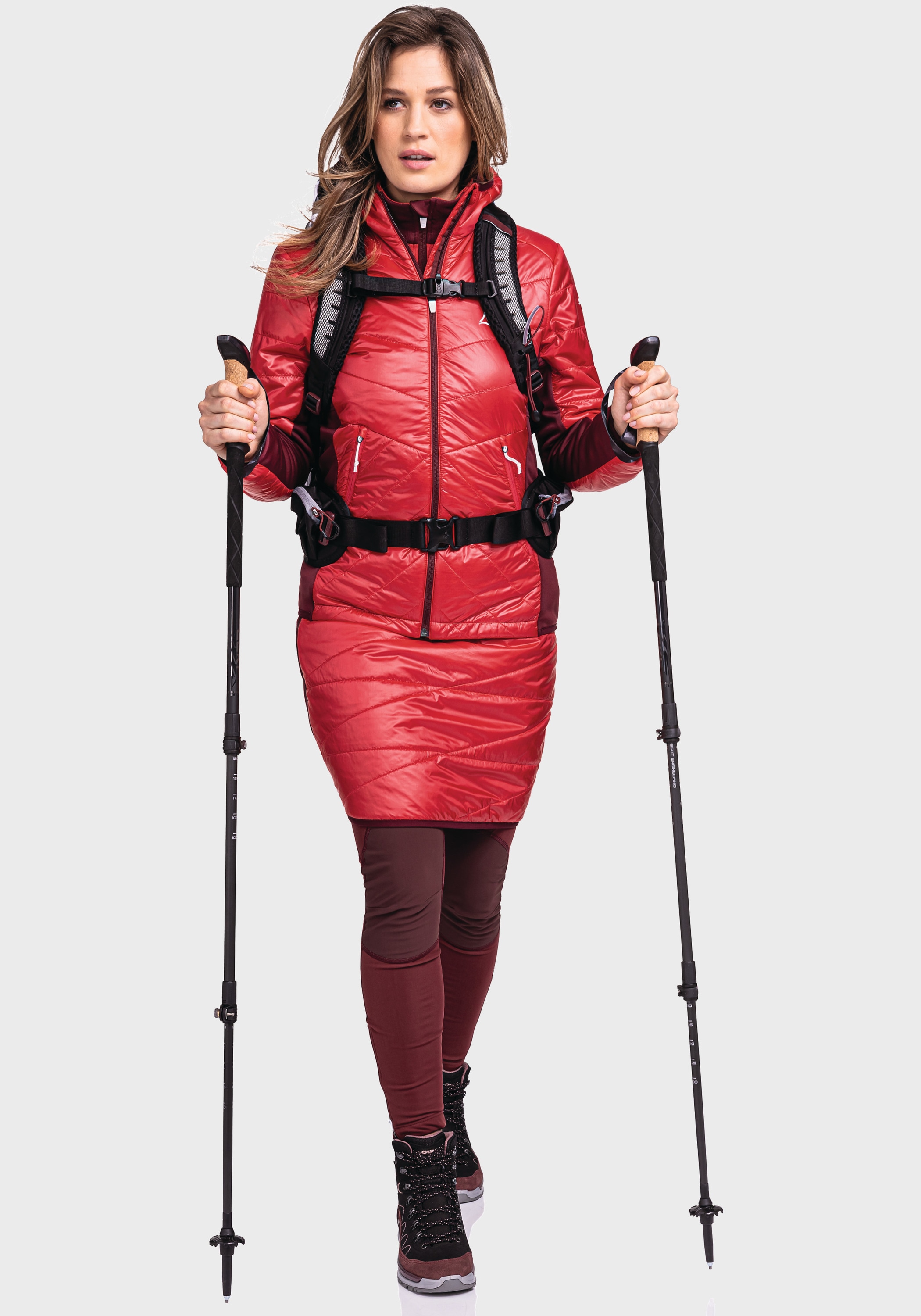 Schöffel Outdoorjacke »Hybrid Jacket Stams L«, mit Kapuze