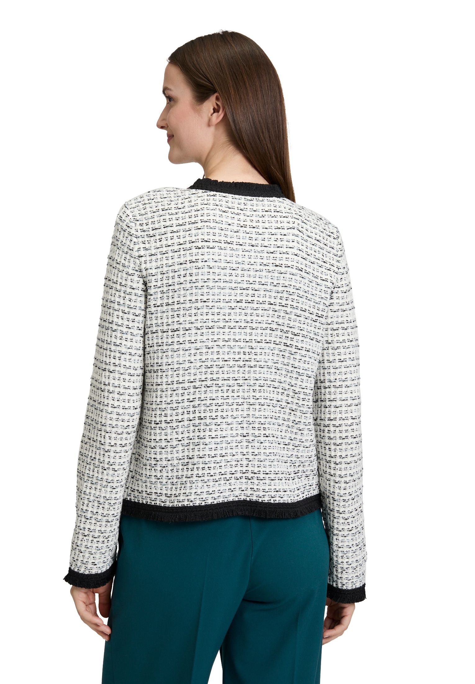 Betty&Co Cardigan »Strick-Cardigan mit Fransen«