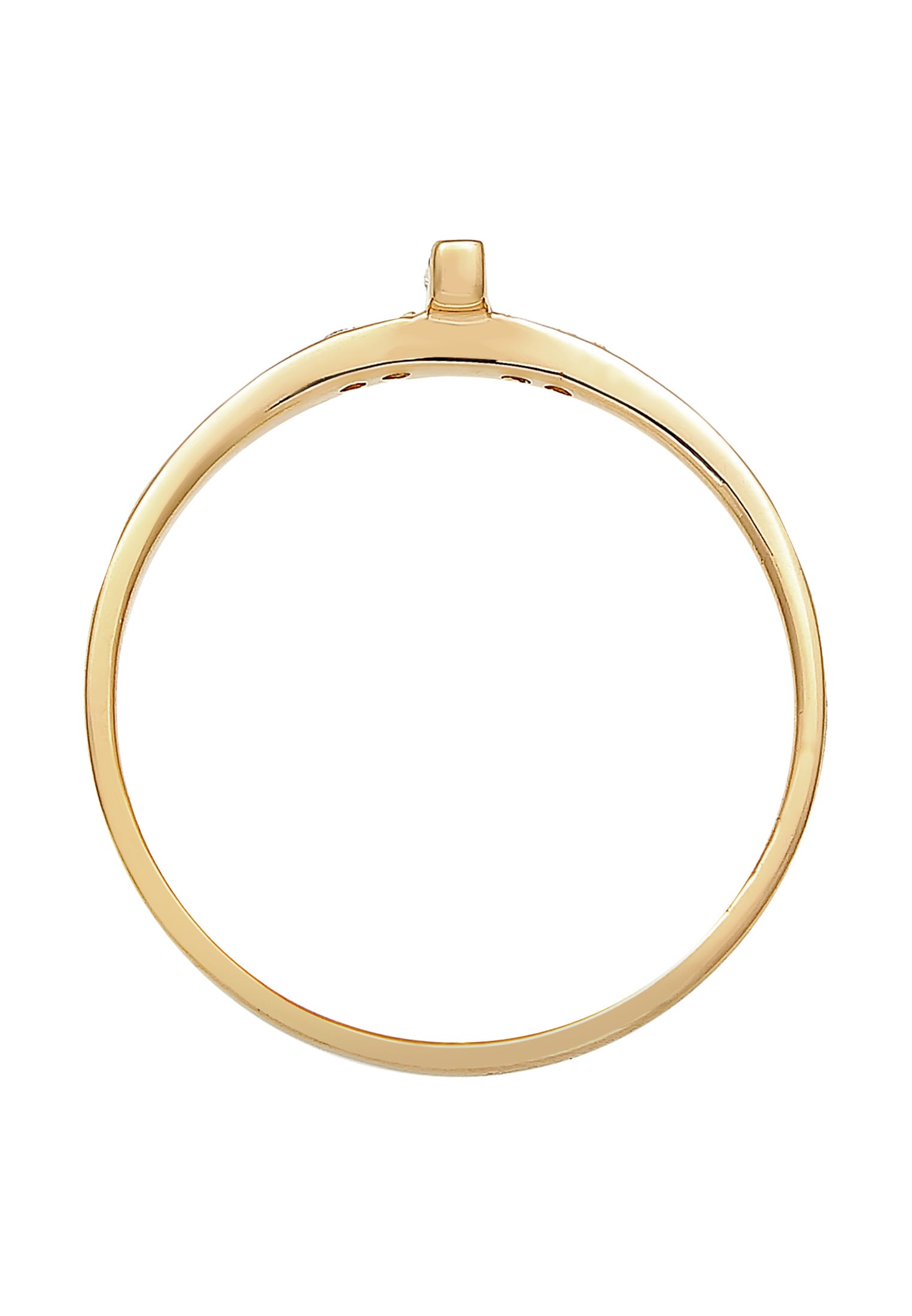Elli DIAMONDS Trauring »Ring Topas Diamant (0.02ct) 585 Gelbgold«