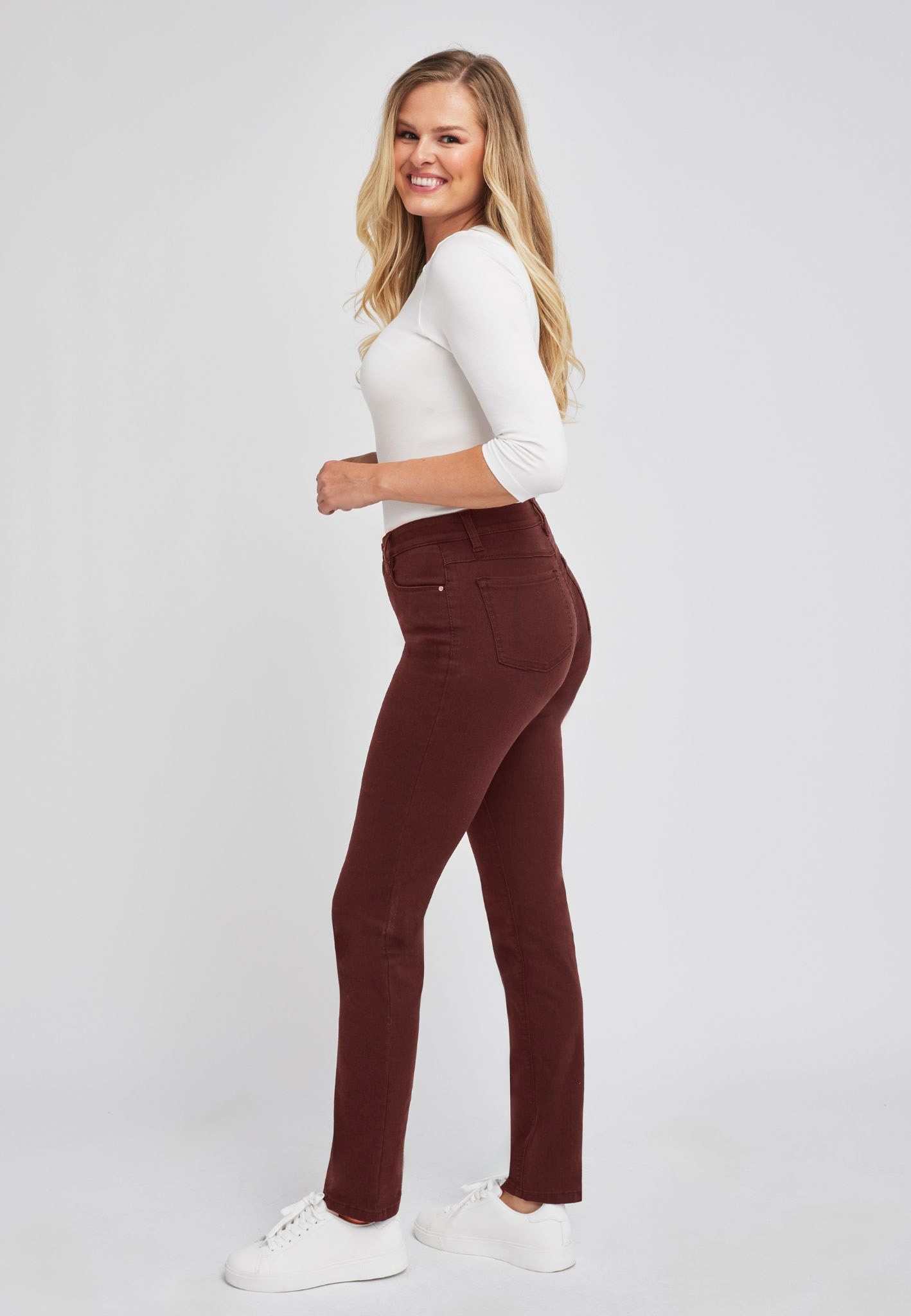 wonderjeans Slim-fit-Jeans »Classic« Klassischer gerader Schnitt