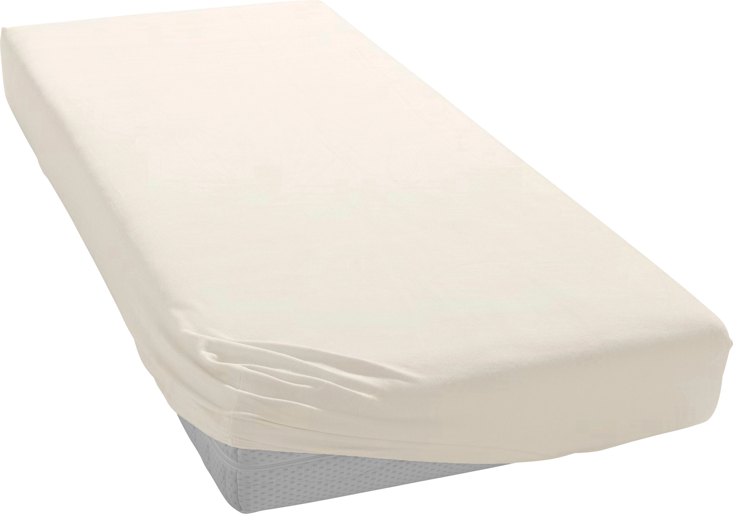 bellana Spannbettlaken "bellana exclusiv Topper aus 100% Mako-Baumwolle, 150 g/m²" feinste Mako-Baumwolle, für Topper bis 10cm Höhe, bügelfrei