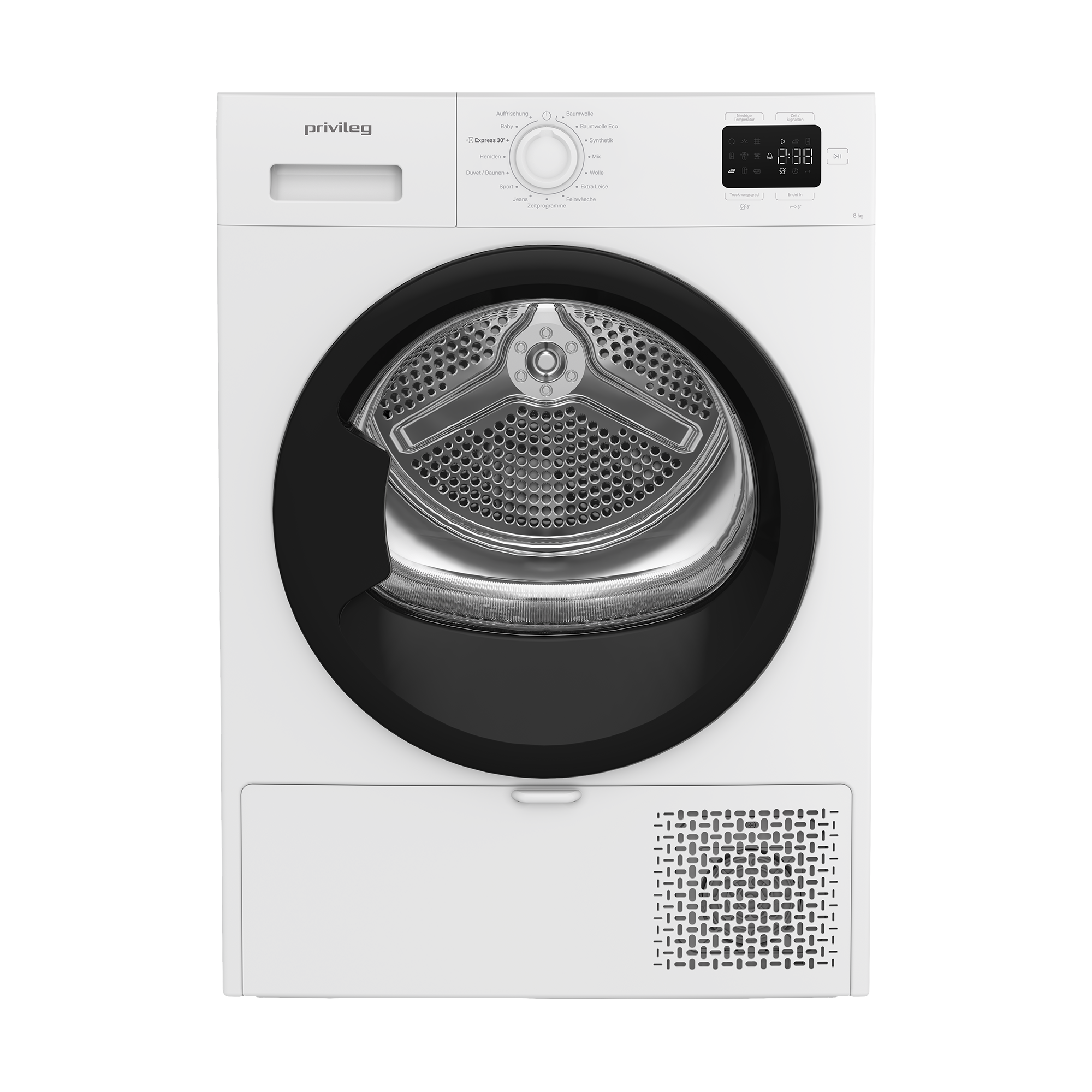 Privileg Wärmepumpentrockner »PT 840C W« MyTimeDryer Knitterschutz – verhindert die Bildung von Knitterfalten