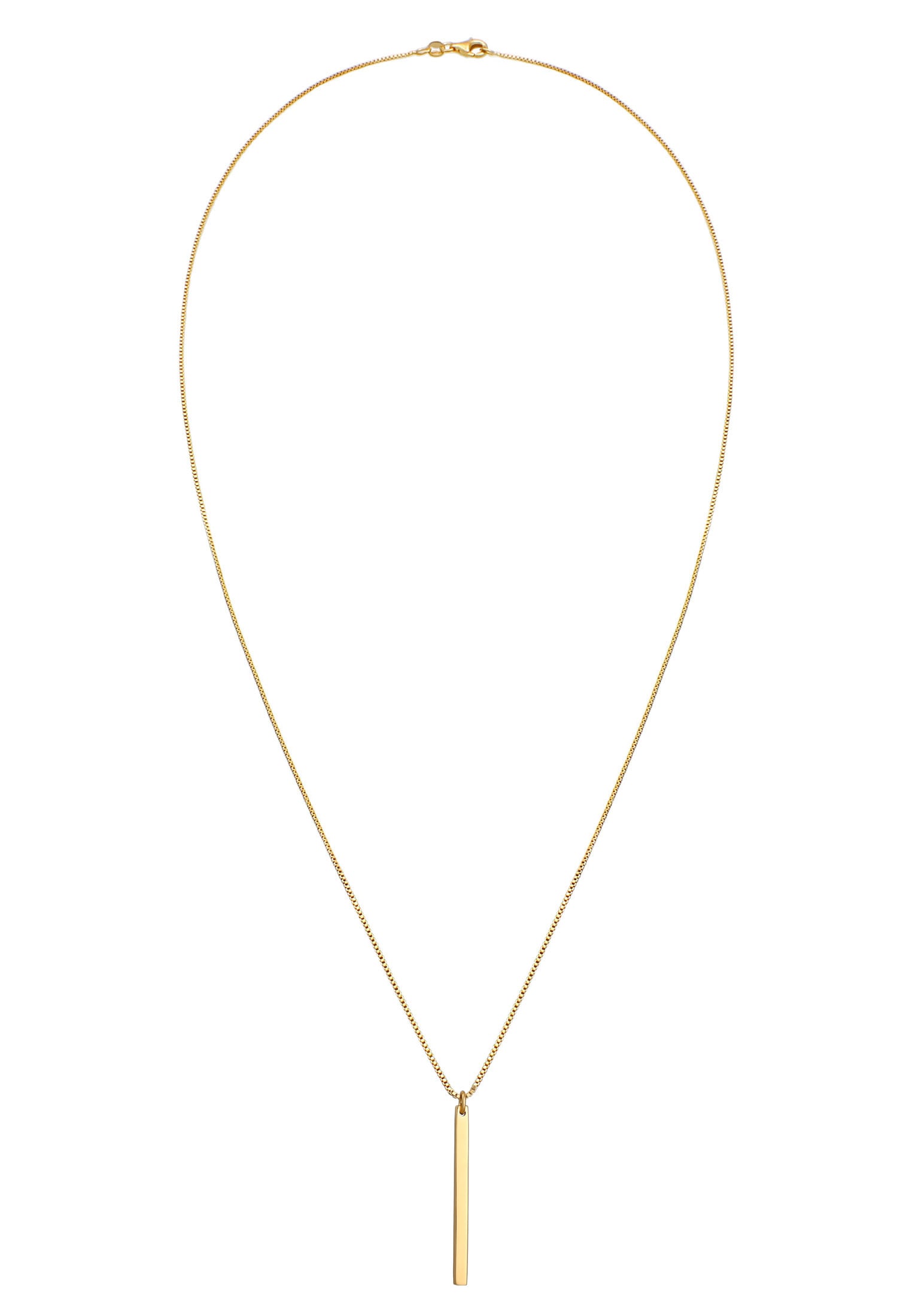 Elli Lange Kette »Halskette Stab Symbol Geo Layer Cool 925 Silber«