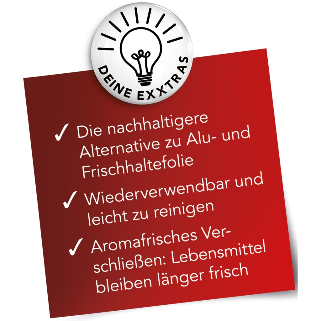 MAXXMEE Frischhaltedeckel, (Set, 12 tlg.)