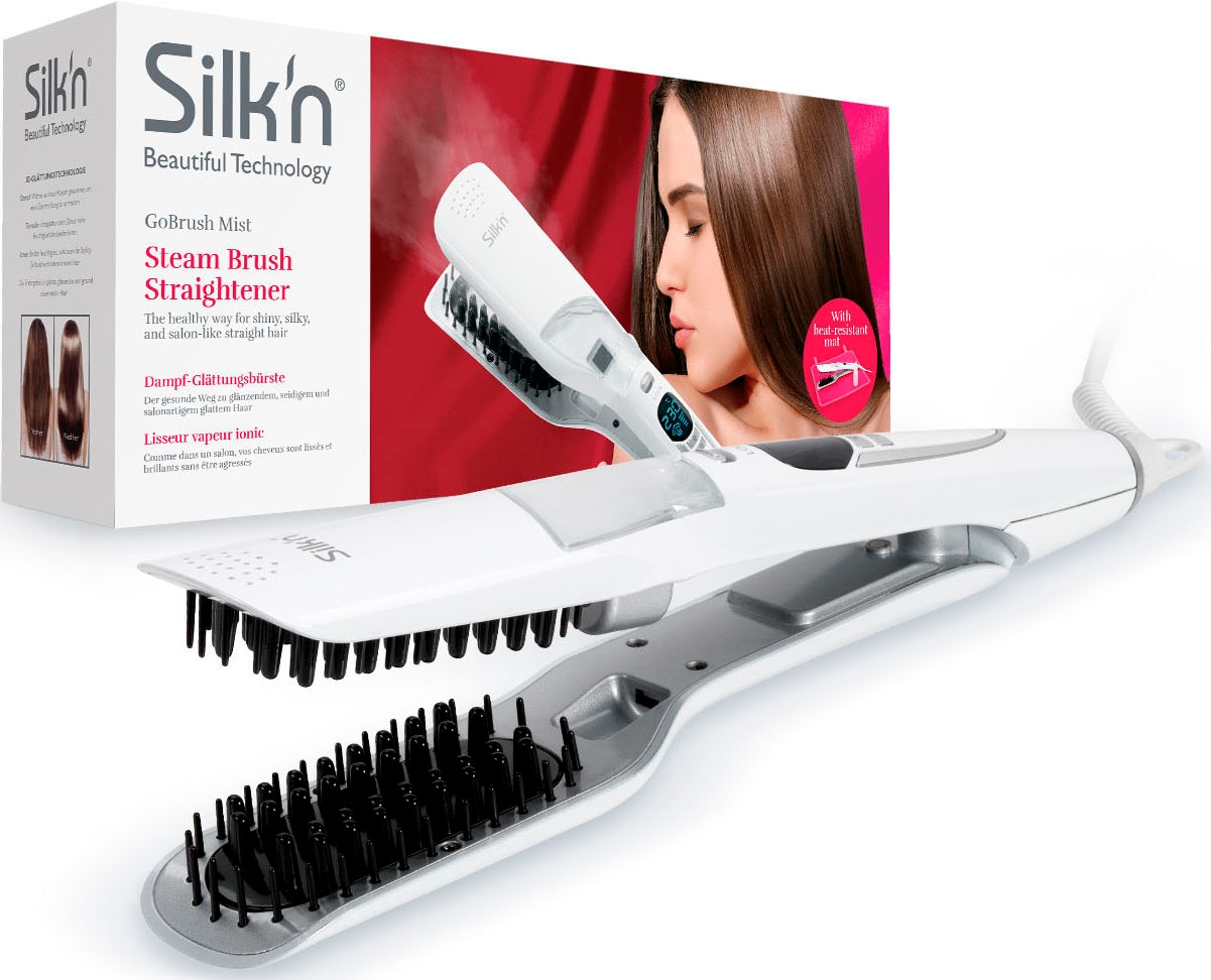 Silk'n Haarglättbürste »GoBrush Mist«, Dampf-Glättungsbürste auf Rechnung  bestellen