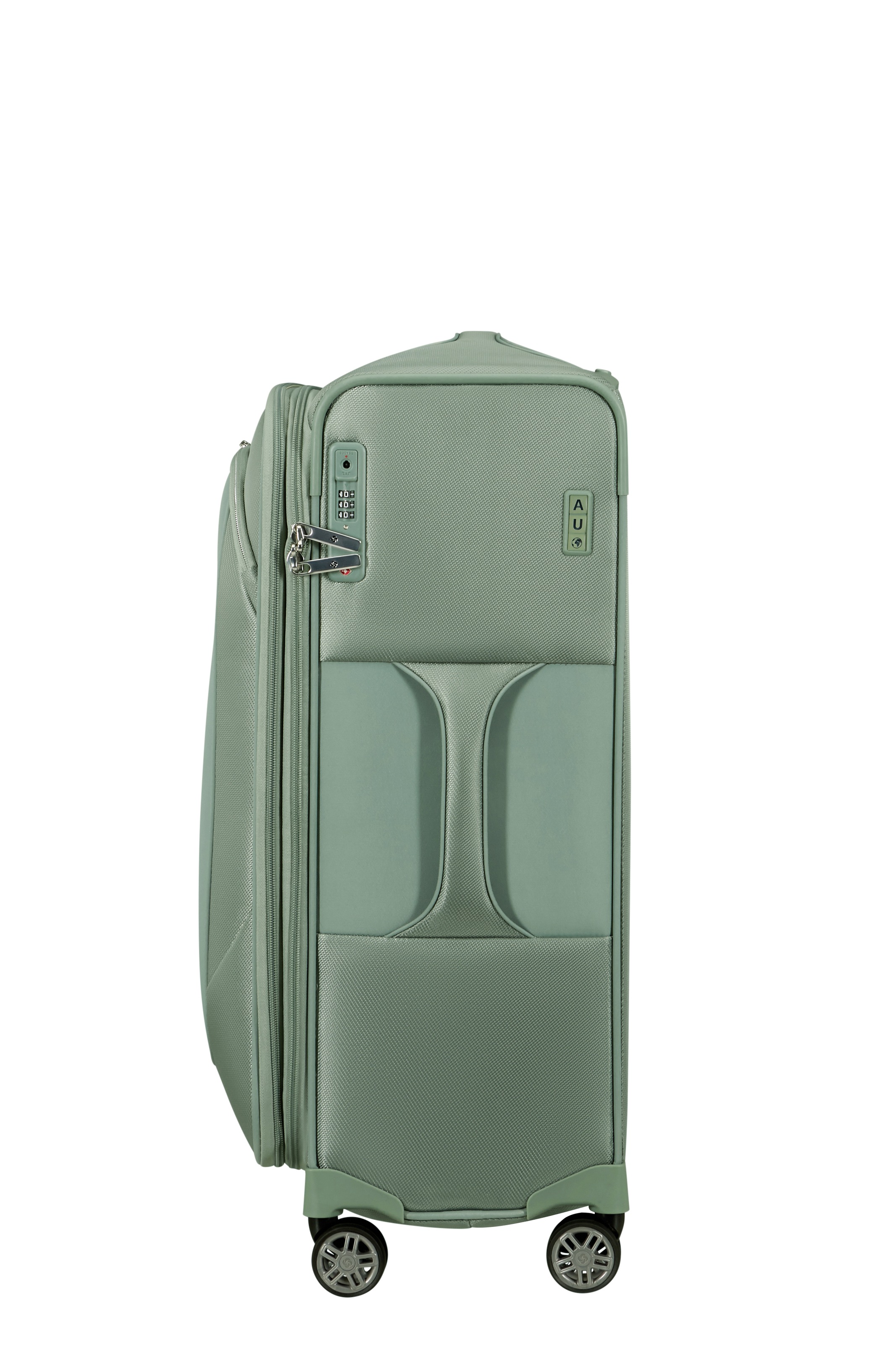 Samsonite Weichgepäck-Trolley »RE-LITE, verschiedene Größen und Farben« Set, mit 2 Packwürfeln, 2 Stk. tlg. 79 l 4 Rollen Unisex Koffer, arretierbares, versenkbares Druckknopf-Trolleysystem