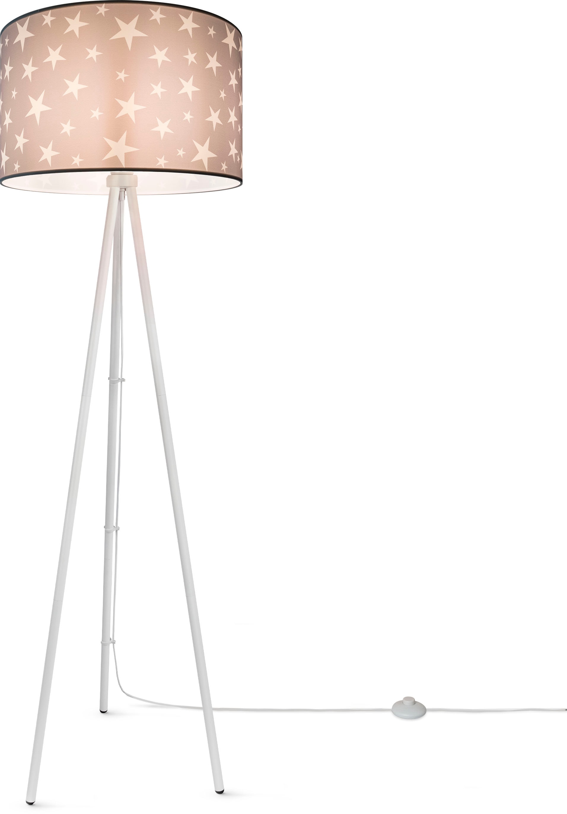 Paco Home Stehlampe »Trina Capri«, Kinderlampe LED Kinderzimmer, Sternen-Motiv, Deko Stehleuchte E27