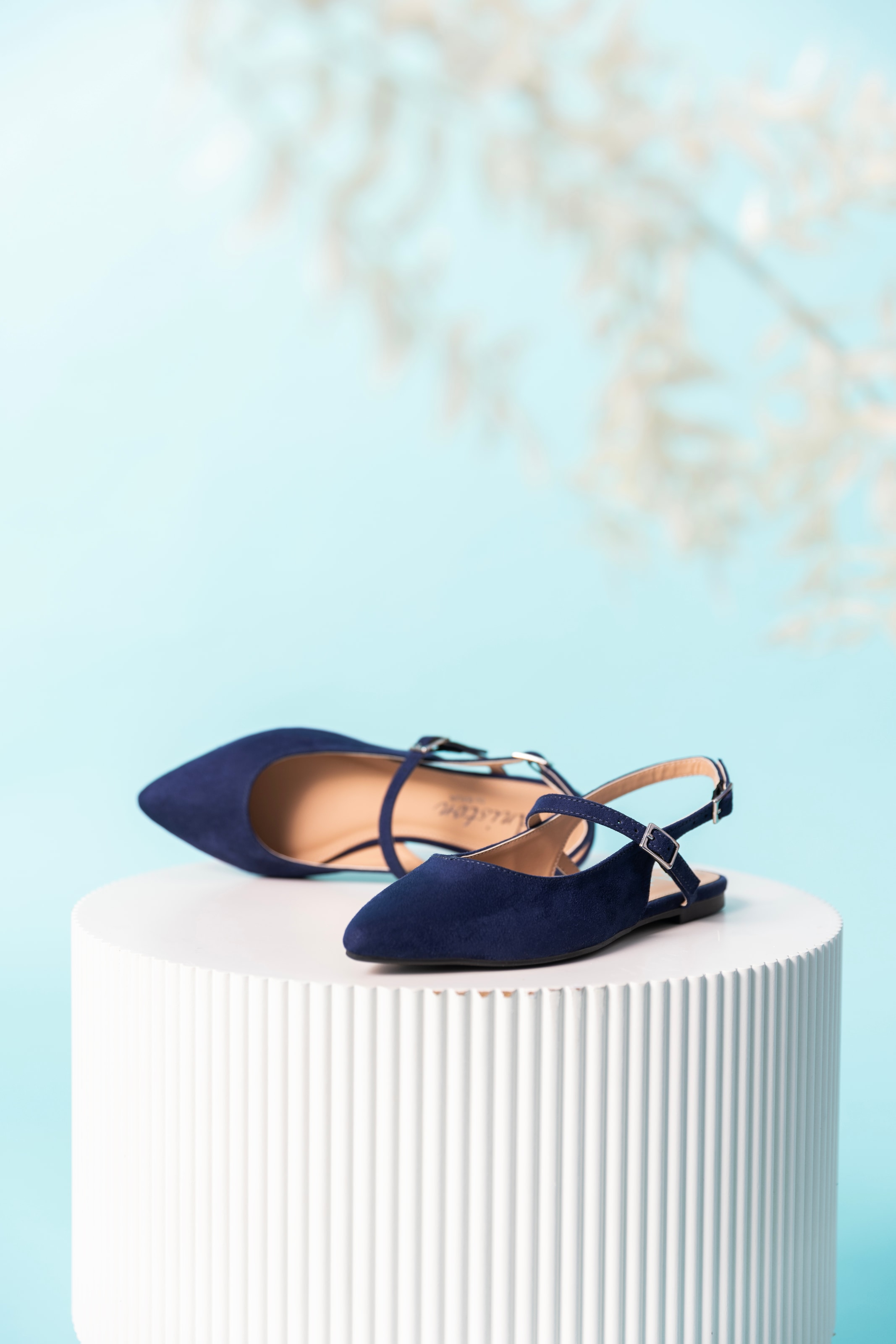 Aniston SHOES Slingpumps, Flat, Sommerschuh, Riemchensandale - neue KOLLEKTION