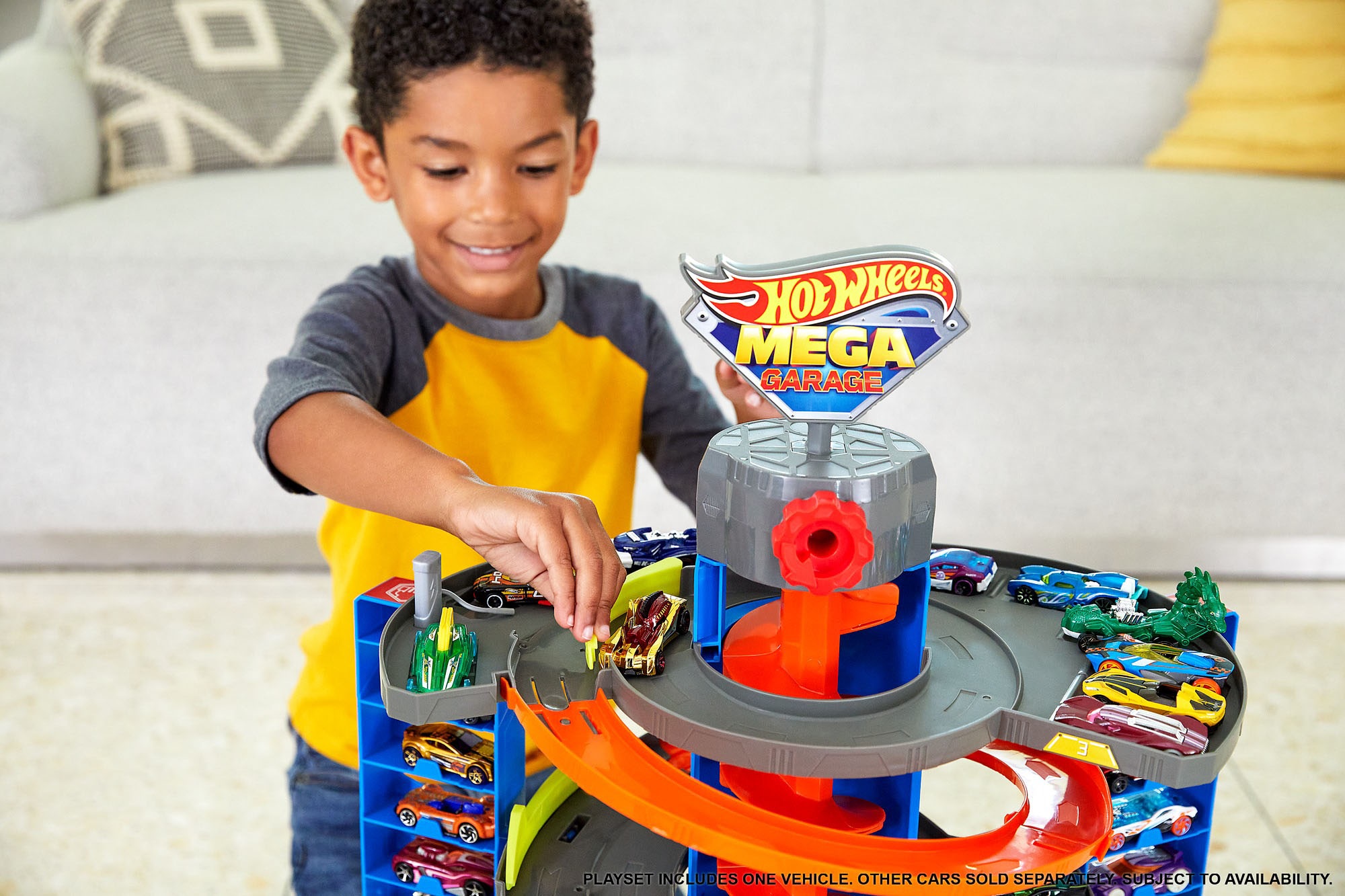 Hot Wheels Spiel-Parkgarage »City Parkgarage Spielset«, inkl. 1 Spielzeugauto und Zubehör