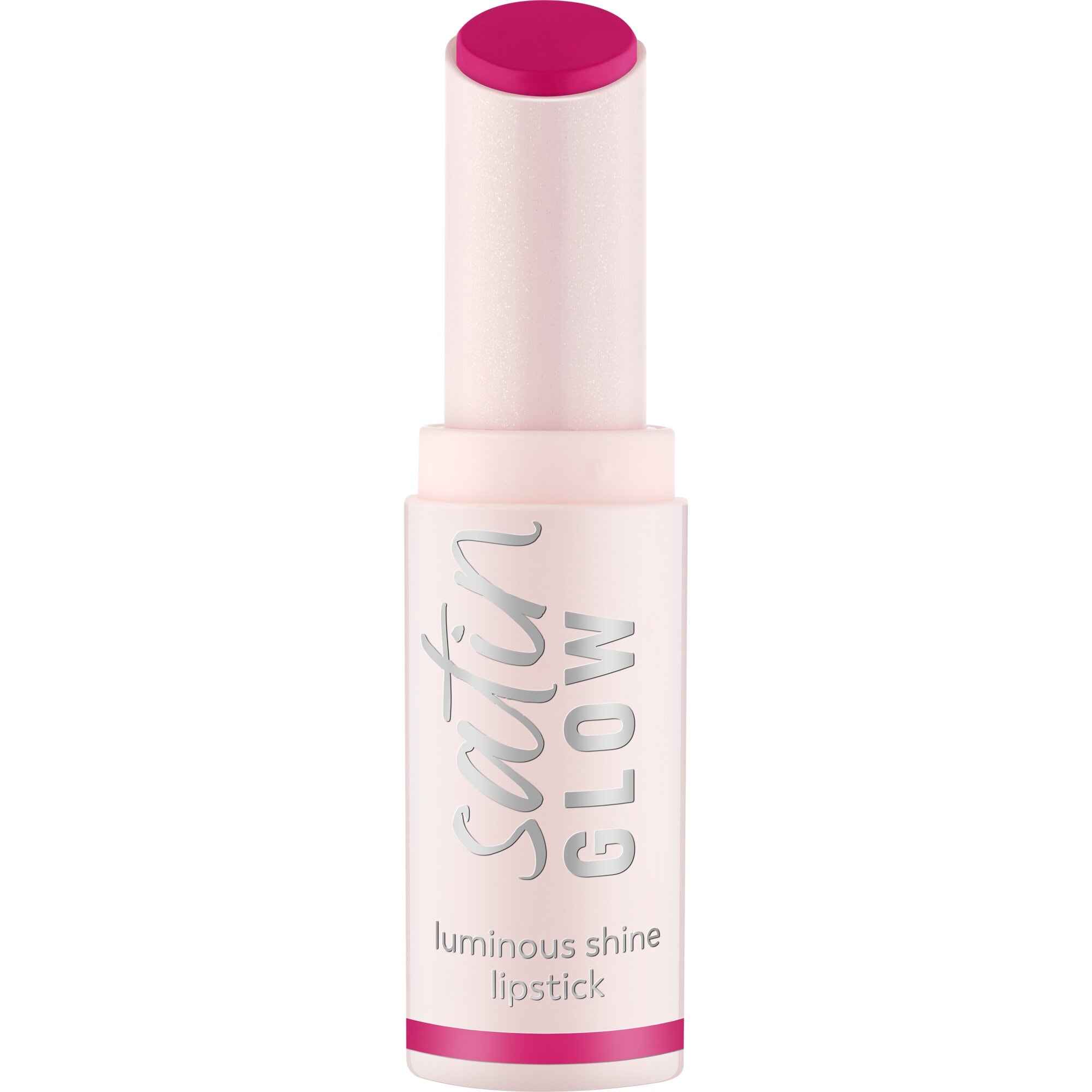 Essence Lippenstift »SATIN GLOW LUMINOUS SHINE LIPSTICK« Satin-Finish, langanhaltend, Farbintensiv, hohe Deckkraft