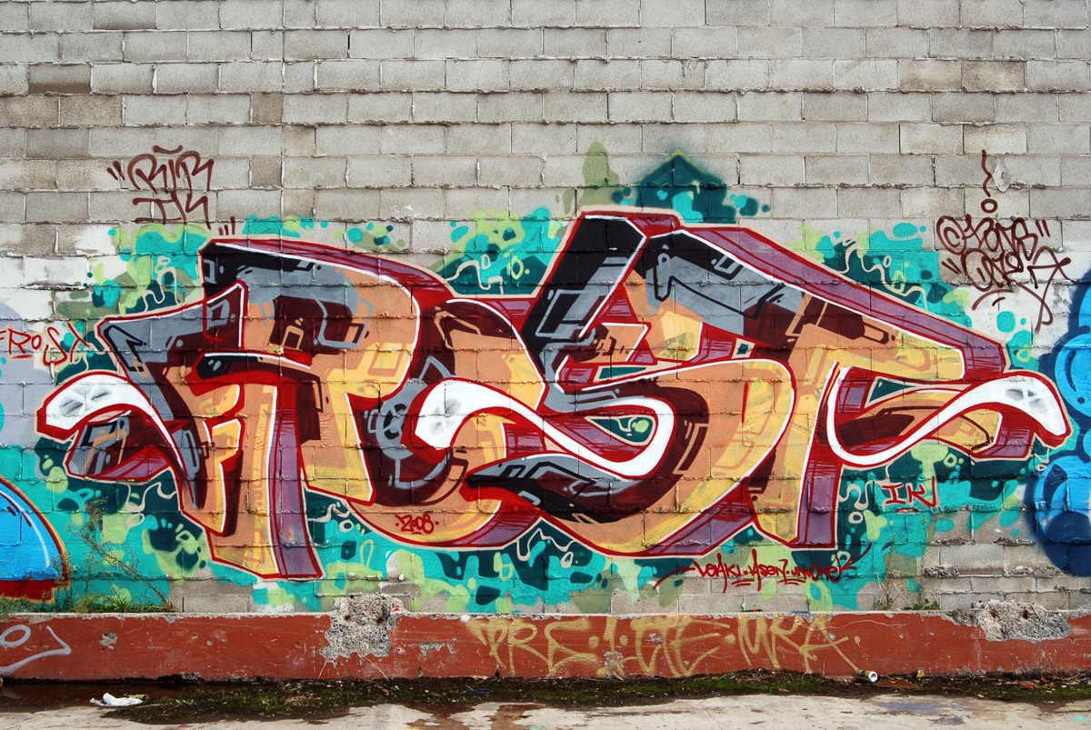 Fototapete »Graffiti Street Art«