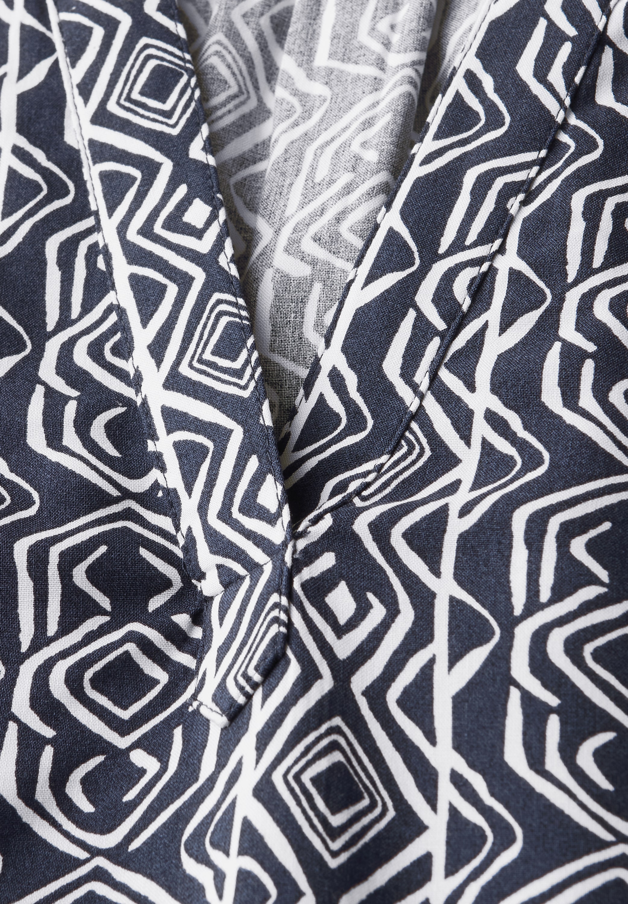 Cecil Kurzarmbluse, mit All-Over Print