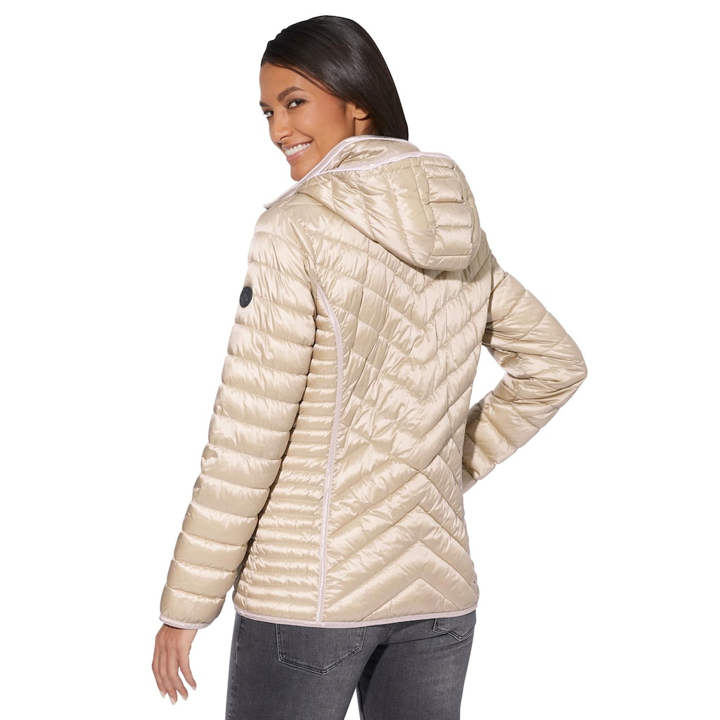 Wega Steppjacke, mit Kapuze